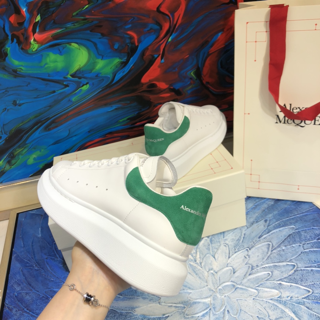 Alexander McQueen Oversized Teal - vstockx