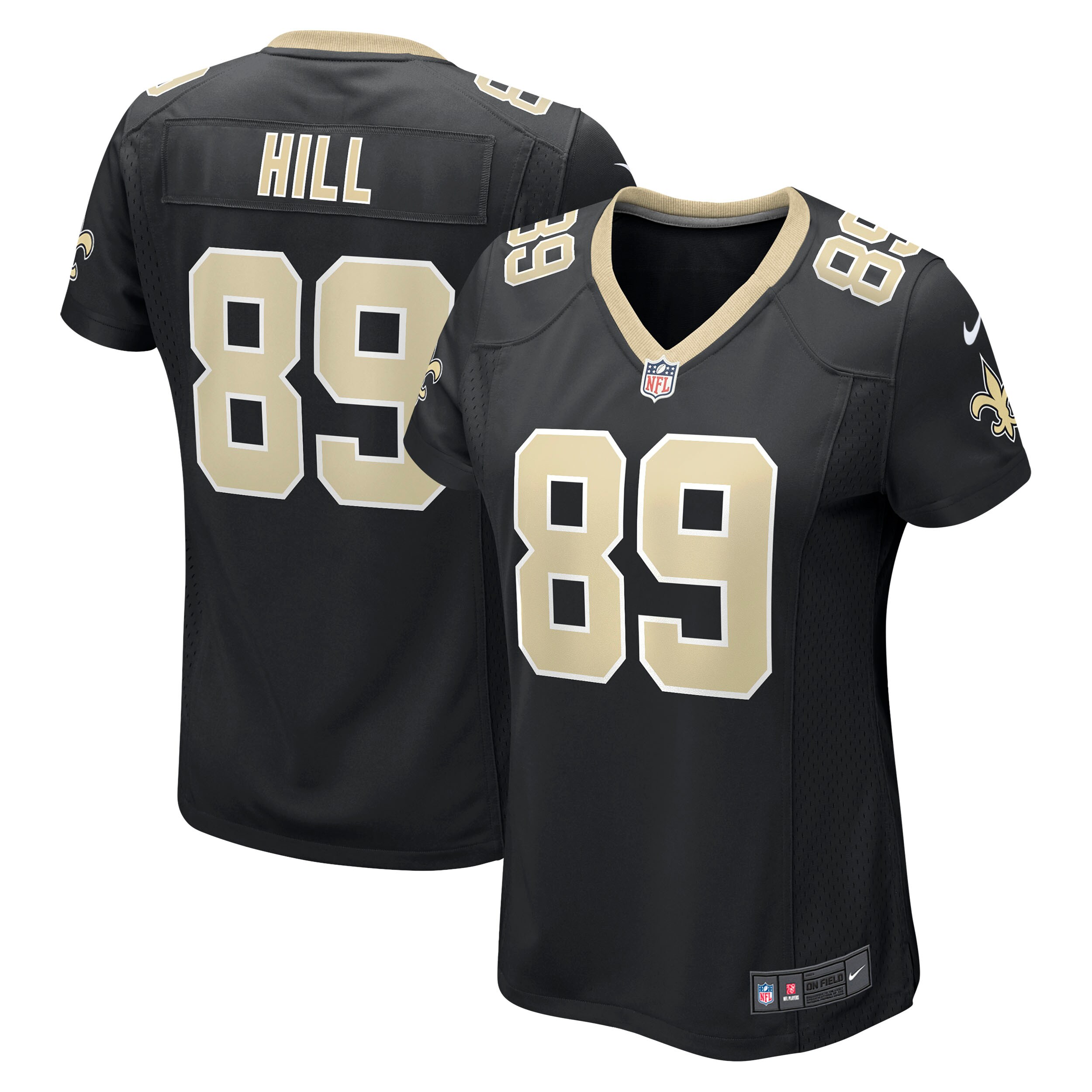 Josh Hill New Orleans Saints Nike Women's Game Jersey - Black - vstockx