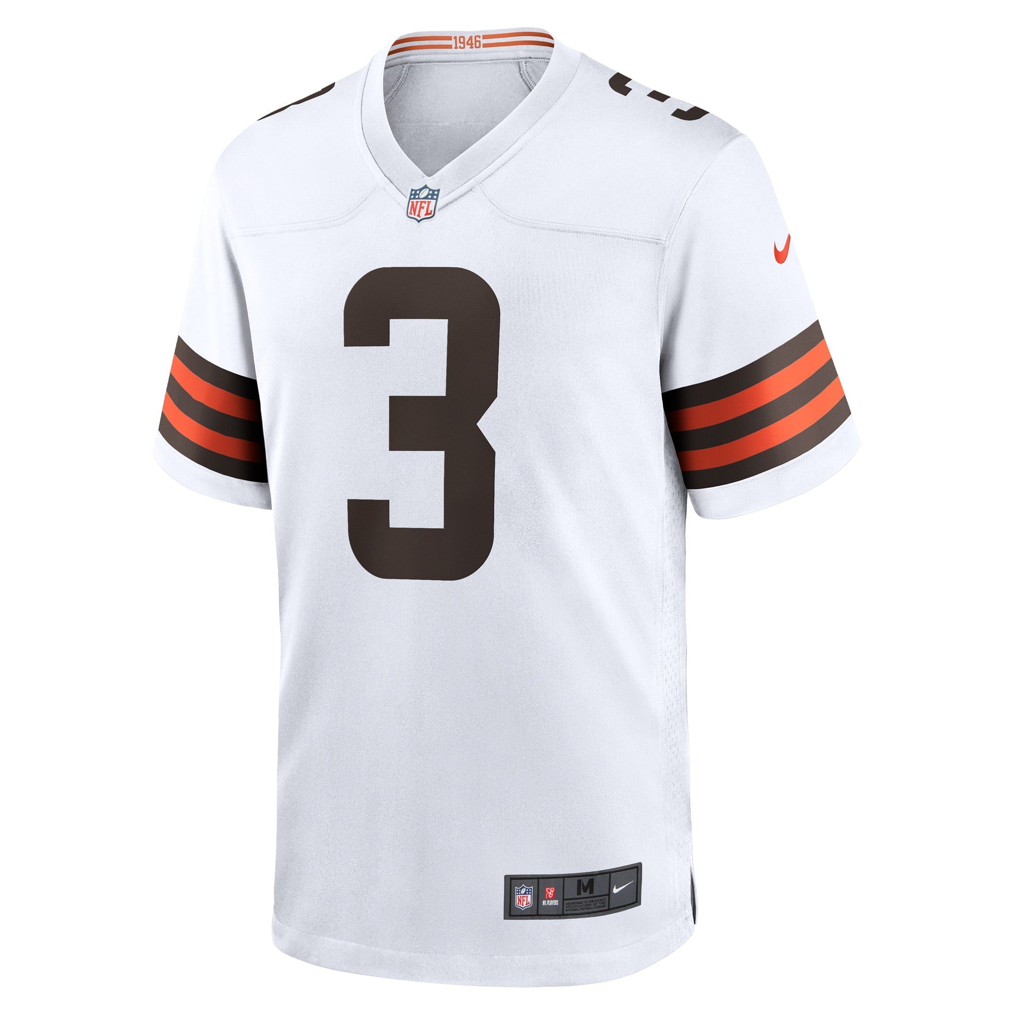 Men's Nike Cade York White Cleveland Browns Game Player Jersey - vstockx