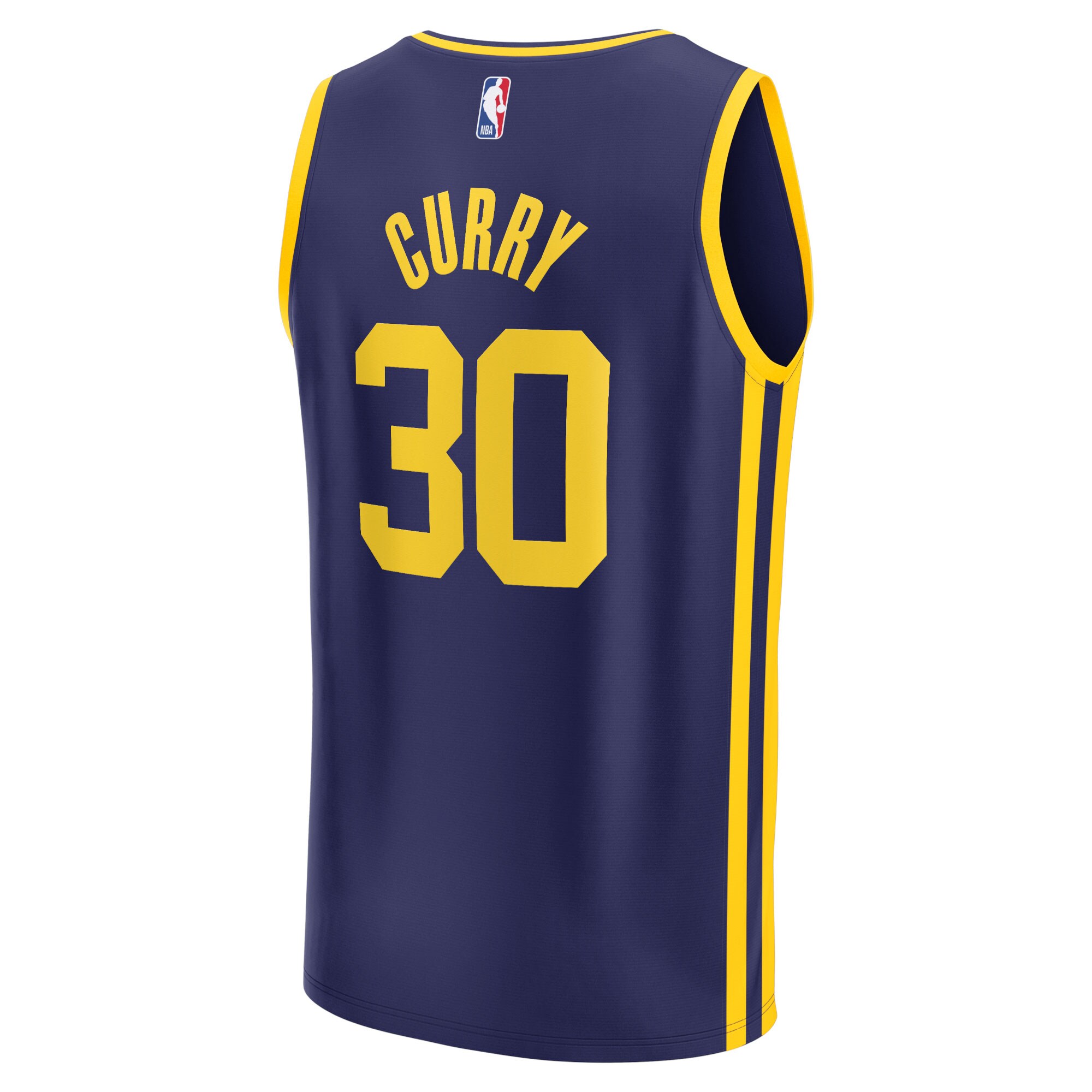 Stephen Curry Golden State Warriors Fanatics Branded Youth Fast Break Player Jersey - Statement Edition - Navy - vstockx