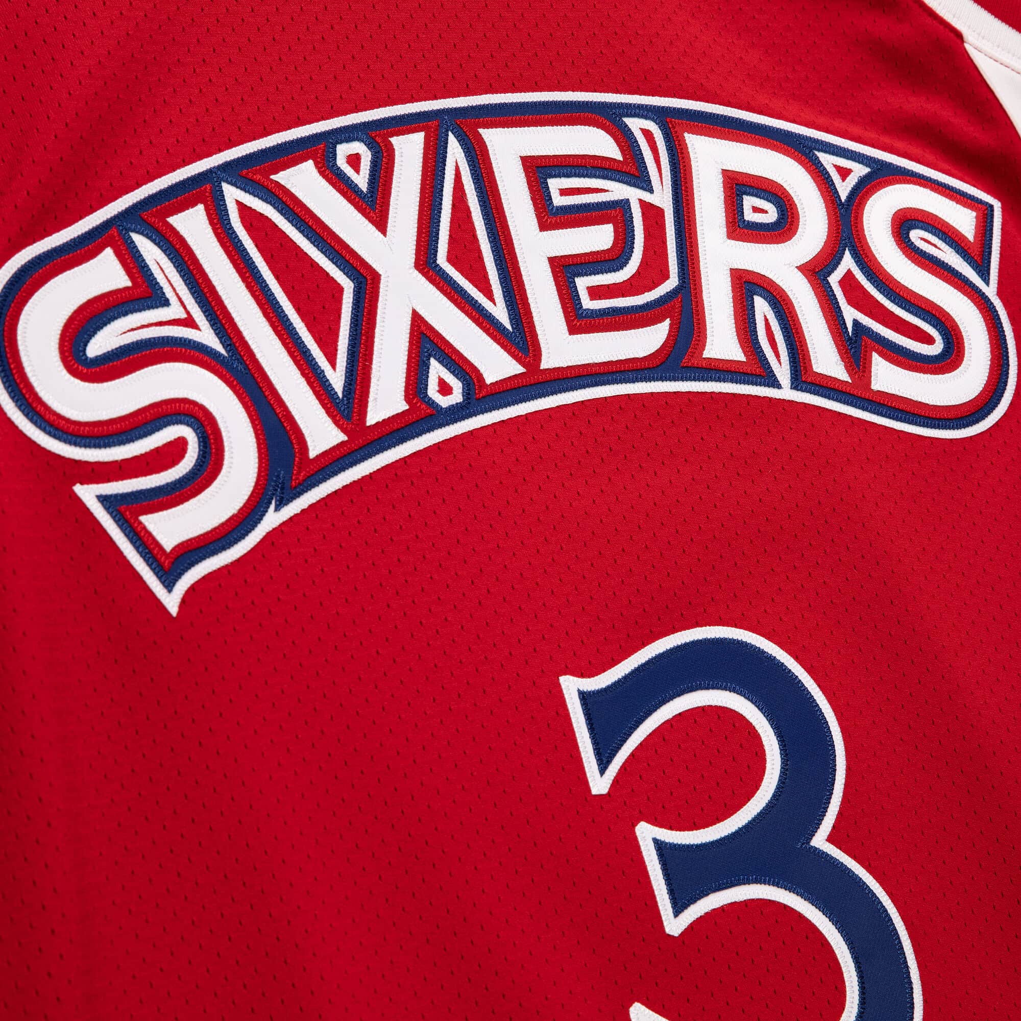 Authentic Allen Iverson Philadelphia 76ers 1996-97 Jersey - vstockx