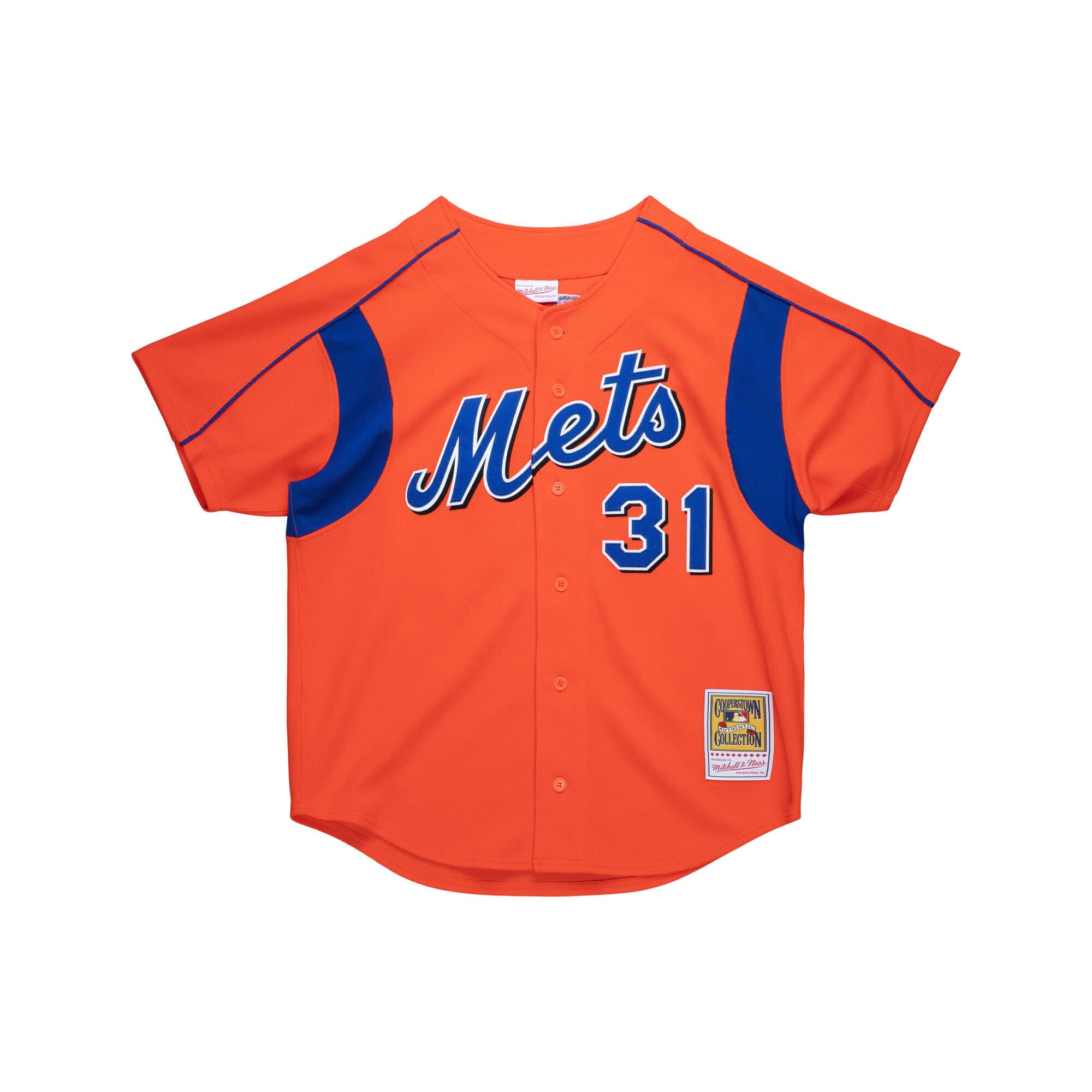 Authentic Mike Piazza New York Mets 2004 BP Jersey - vstockx