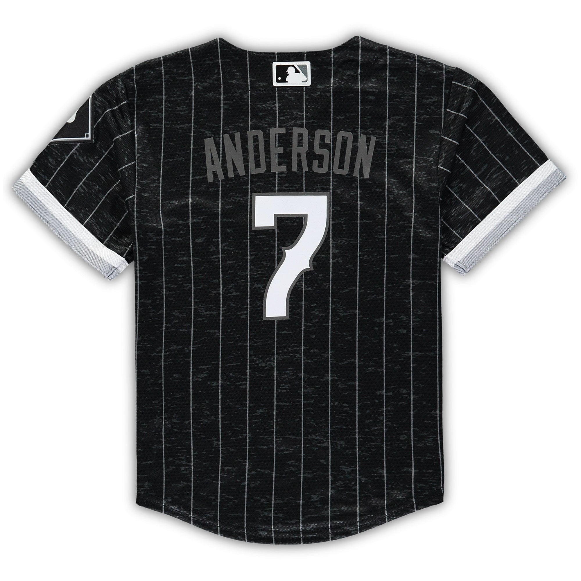 Preschool Nike Tim Anderson Black Chicago White Sox City Connect Script Replica Jersey - vstockx