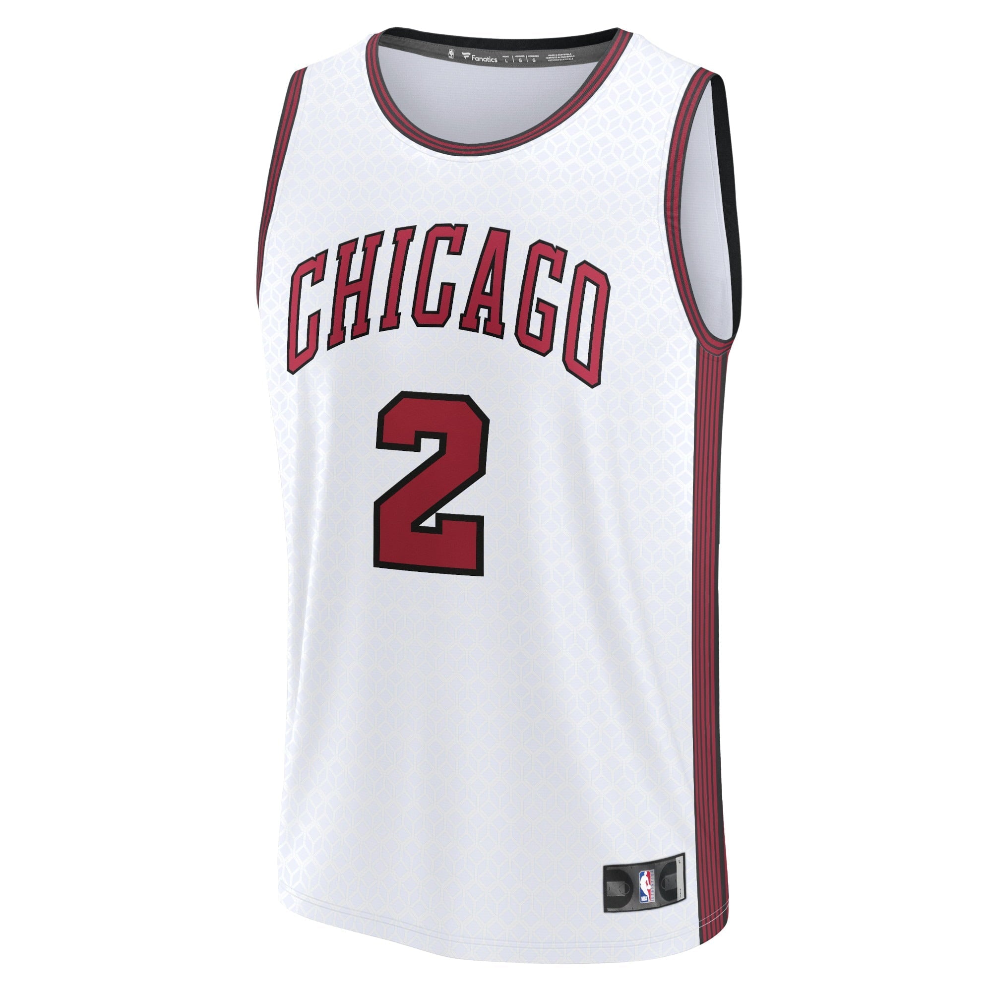 Men's Fanatics Branded Lonzo Ball White Chicago Bulls 2022/23 Fastbreak Jersey - City Edition - vstockx