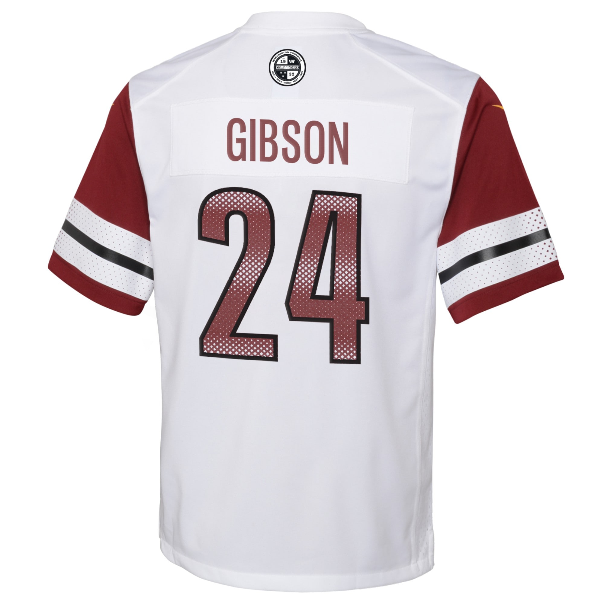 Antonio Gibson Washington Commanders Nike Youth Game Jersey - White - vstockx