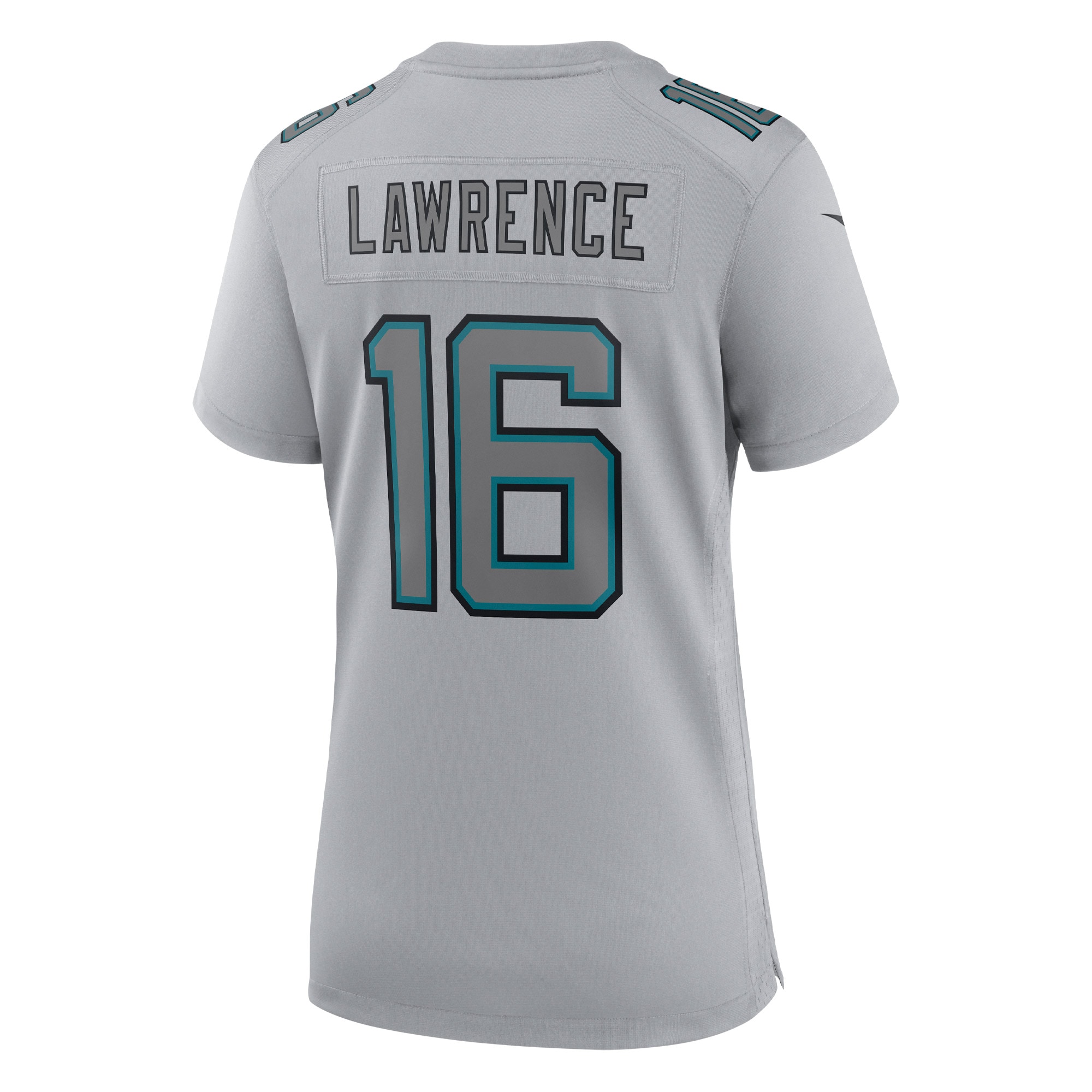 Trevor Lawrence Jacksonville Jaguars Nike Women's Atmosphere Fashion Game Jersey - Gray - vstockx