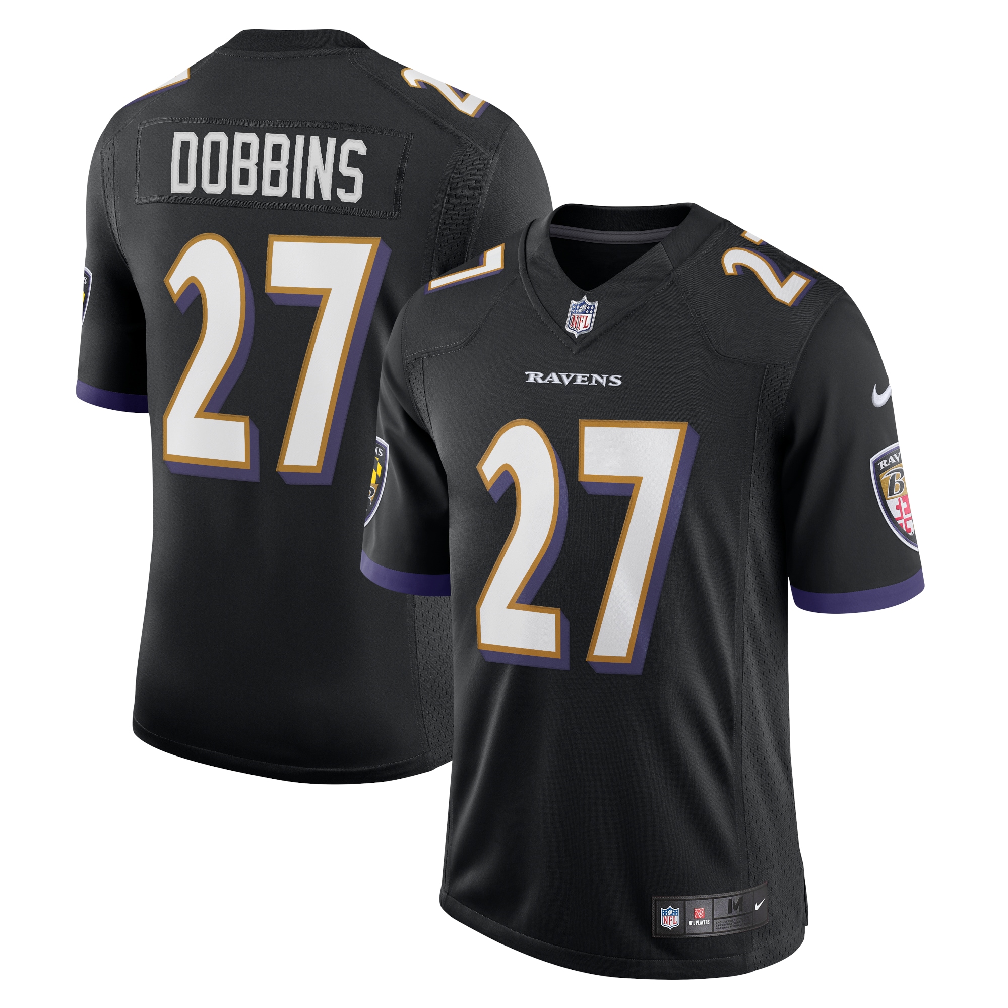 J.K. Dobbins Baltimore Ravens Nike Vapor Limited Jersey - Black - vstockx