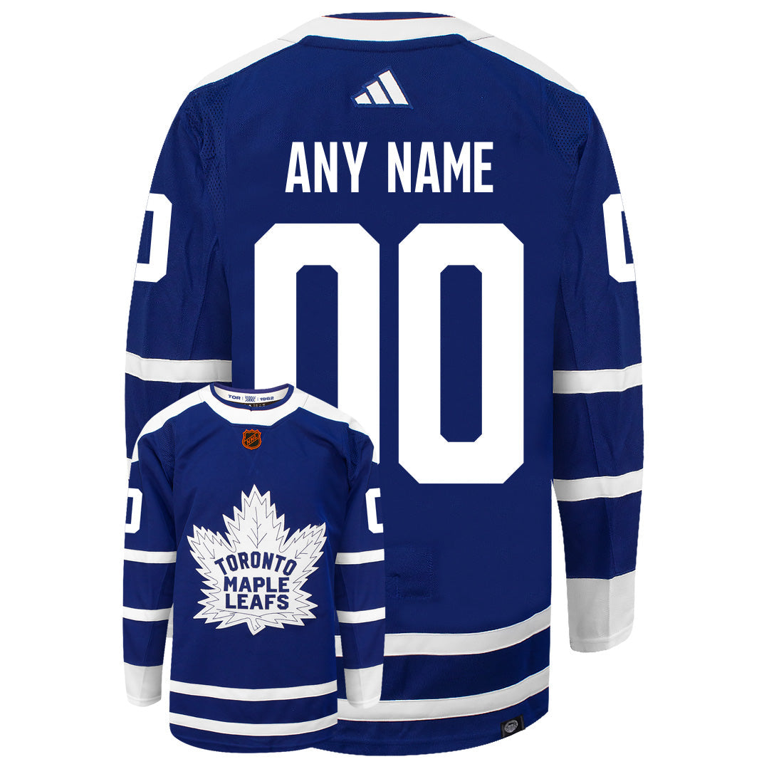 Customizable Toronto Maple Leafs Adidas 2022 Primegreen Reverse Retro Authentic NHL Hockey Jersey - vstockx