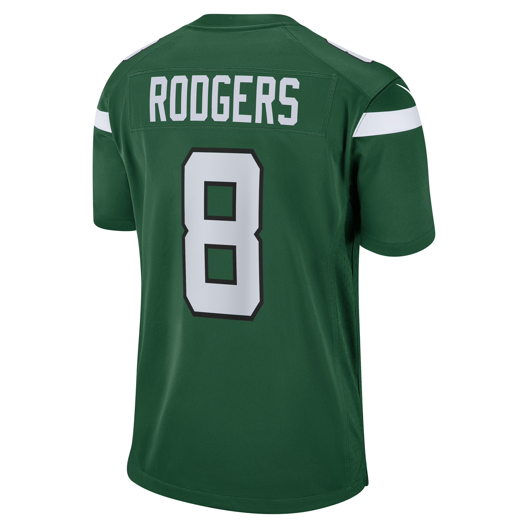 Aaron Rodgers New York Jets Nike Youth Game Jersey - Green - vstockx