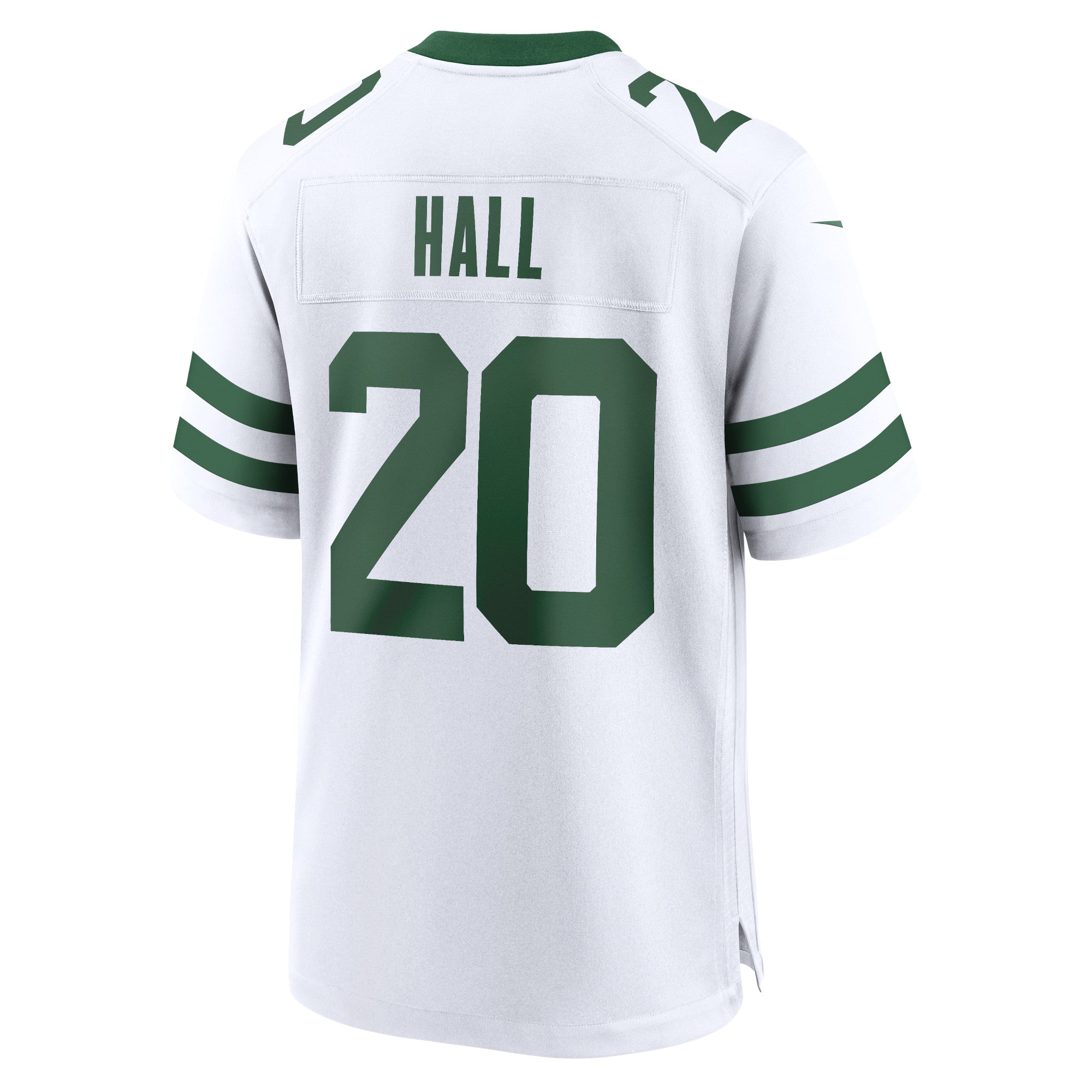 Men's Nike Breece Hall White New York Jets Legacy Player Game Jersey - vstockx