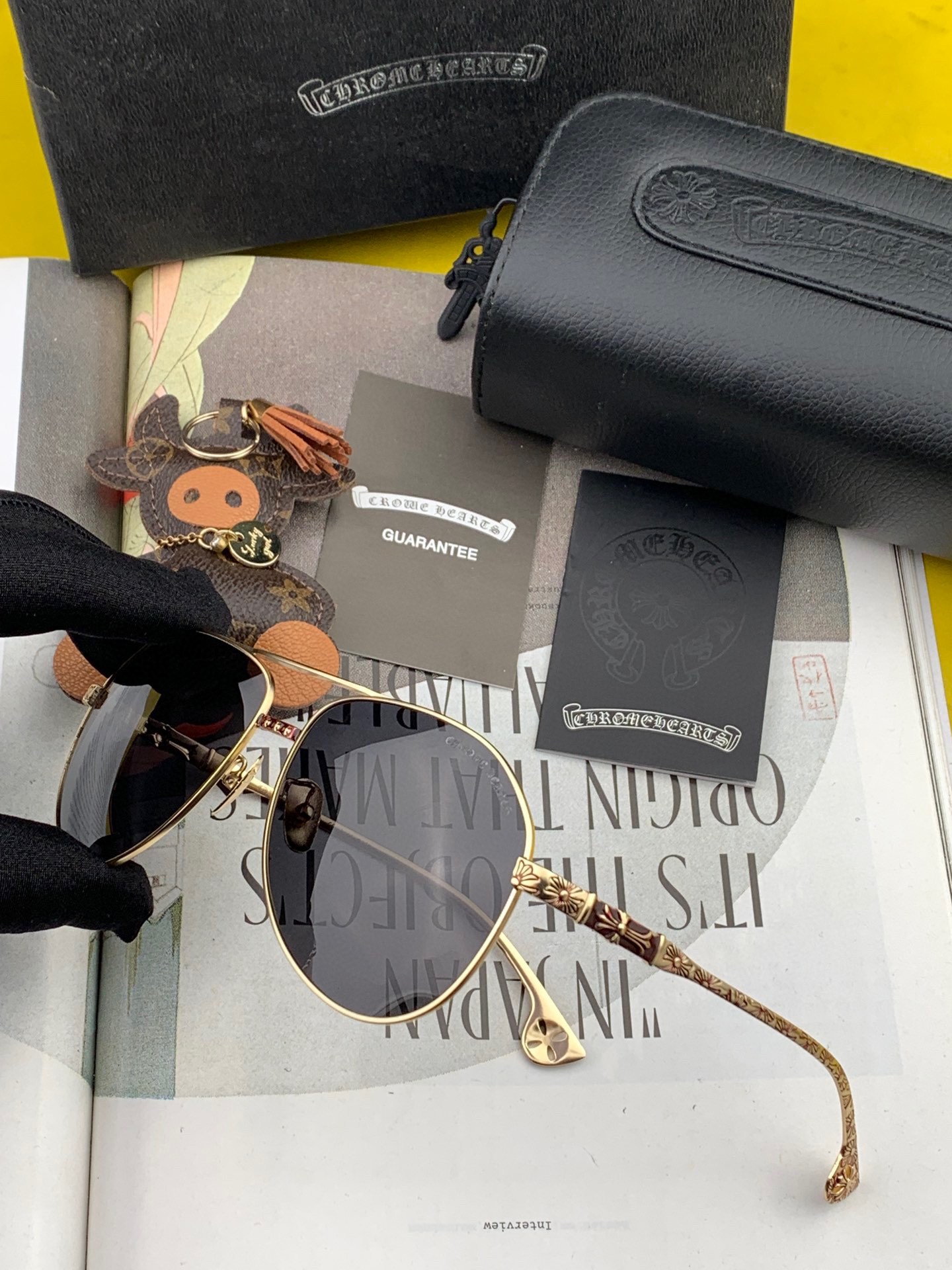 sunglasses Chrome Hearts KLX948 - vstockx