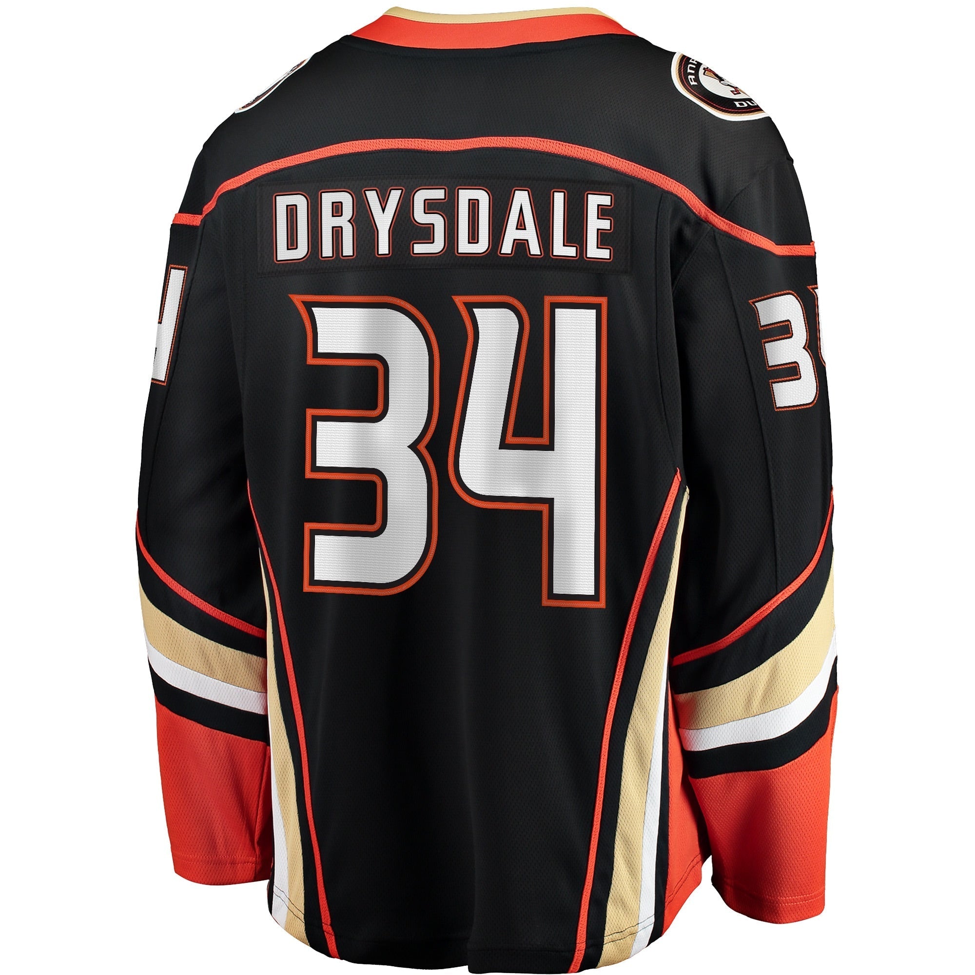 Men's Fanatics Branded Jamie Drysdale Black Anaheim Ducks Home Breakaway Player Jersey - vstockx