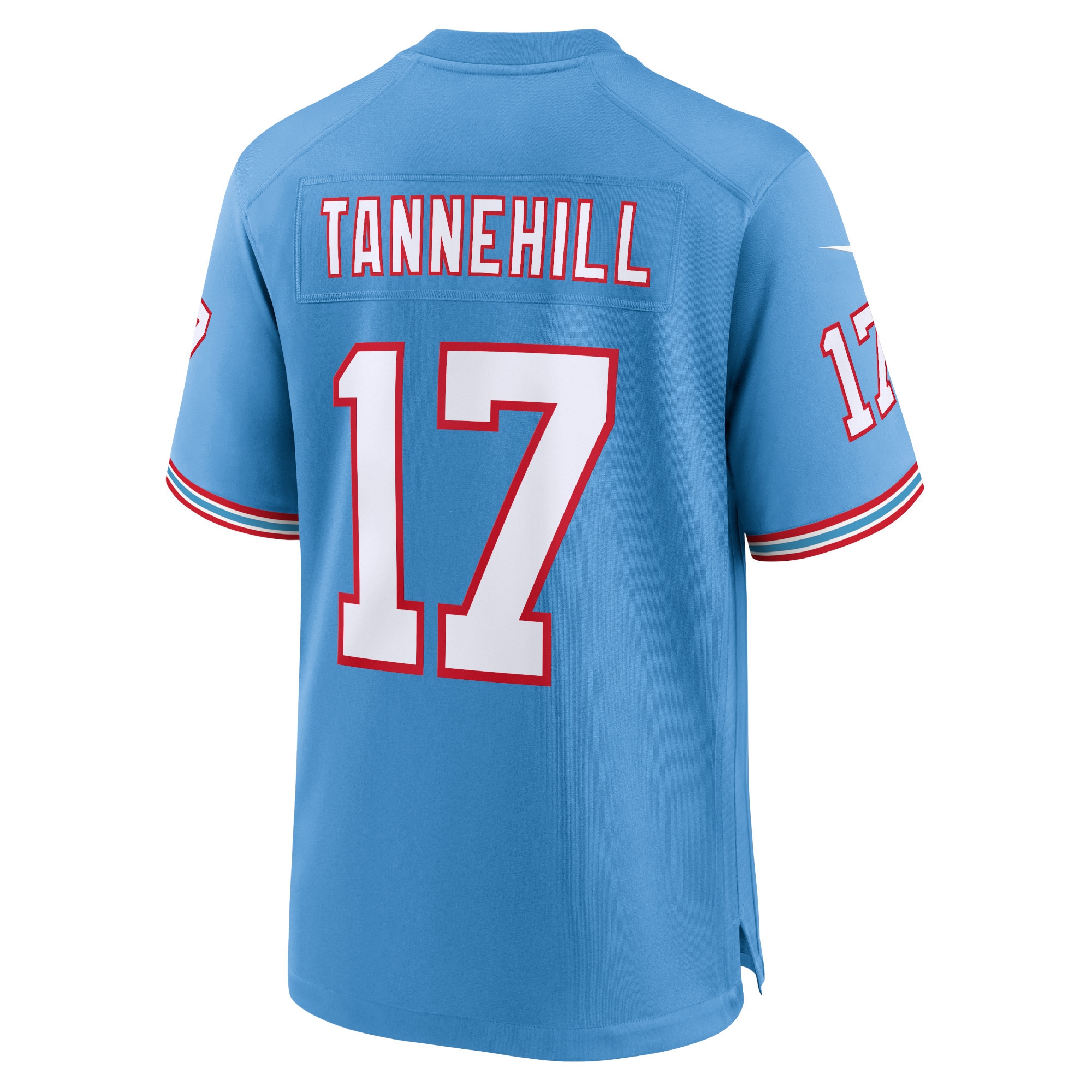 Ryan Tannehill Tennessee Titans Nike Oilers Throwback Alternate Game Player Jersey - Light Blue - vstockx