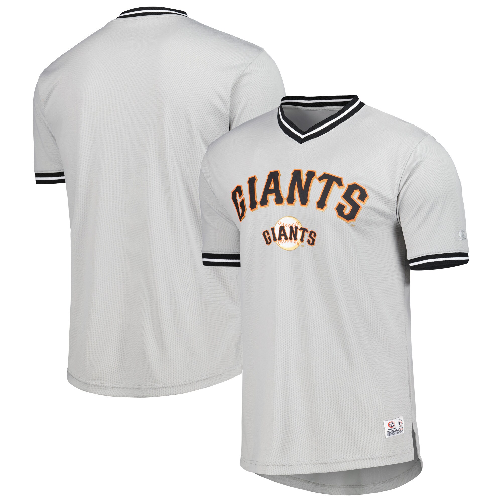San Francisco Giants V-Neck Jersey - Gray - vstockx