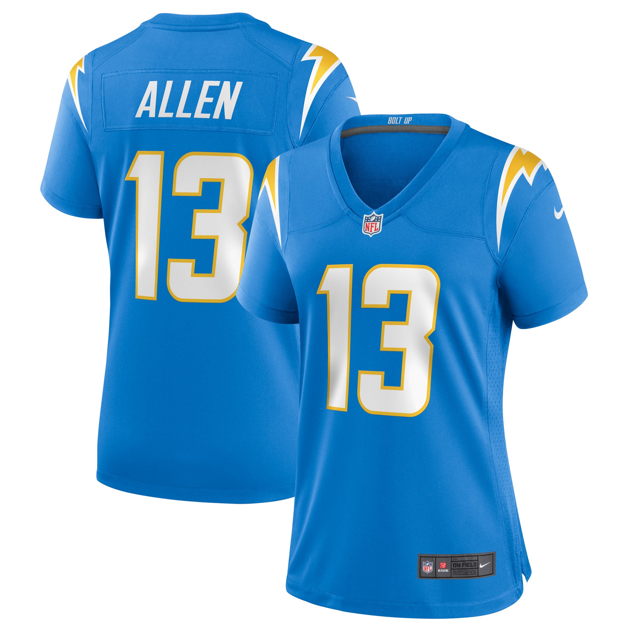 Keenan Allen Los Angeles Chargers Nike Women's Game Jersey - Powder Blue - vstockx