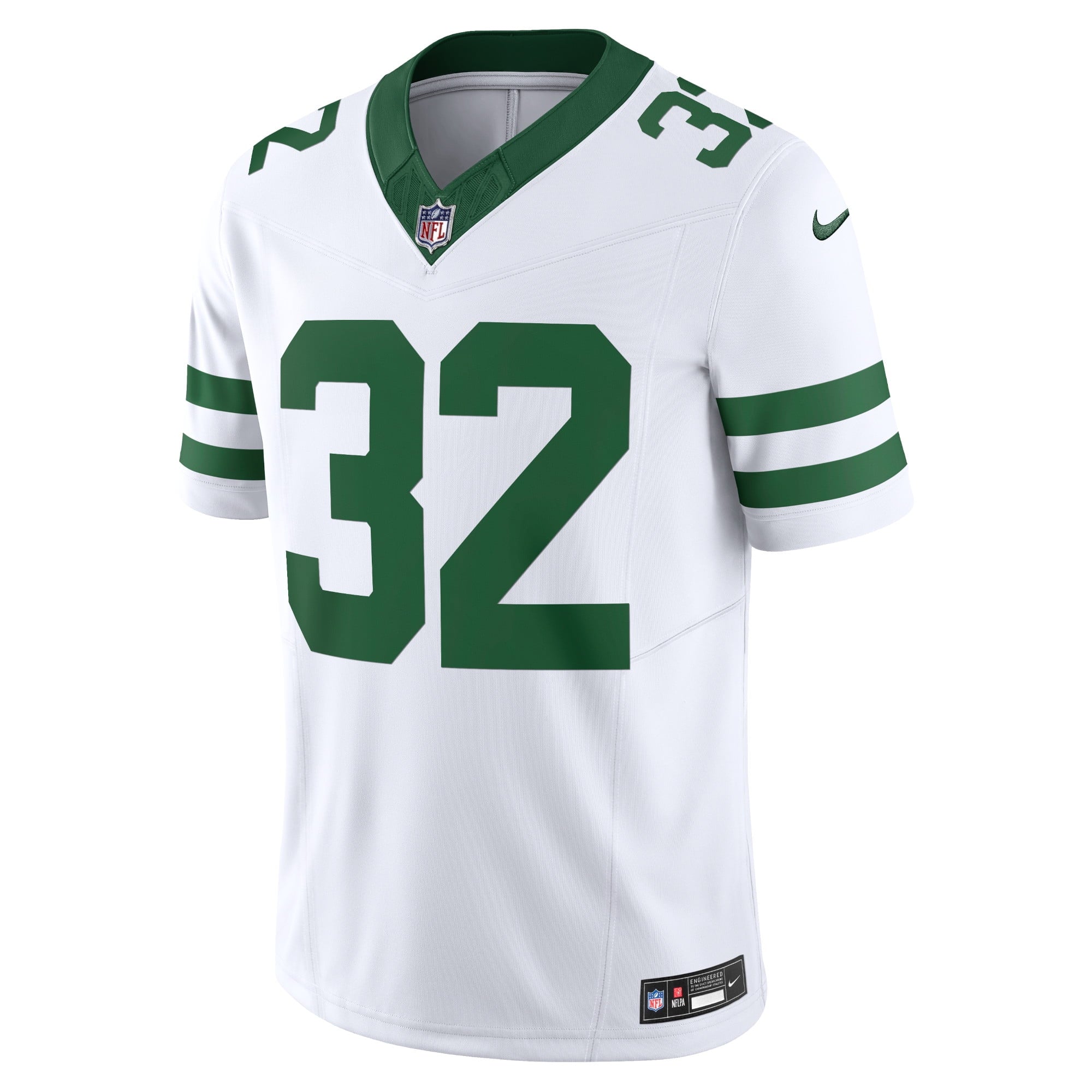Men's Nike Michael Carter White New York Jets Legacy Vapor F.U.S.E. Limited Jersey - vstockx
