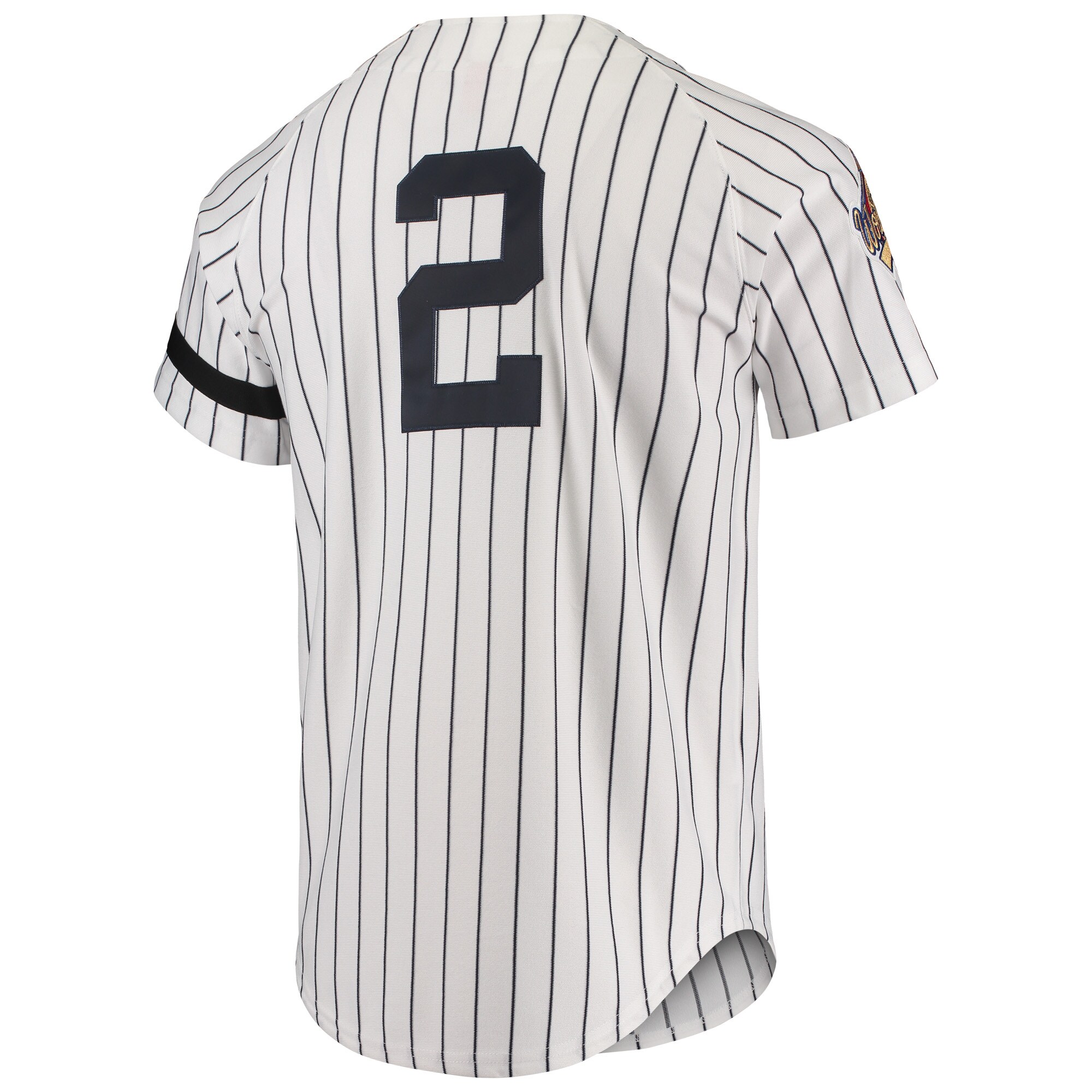 New York Yankees Mitchell & Ness Cooperstown Collection 1996 Authentic Home Jersey - White - vstockx