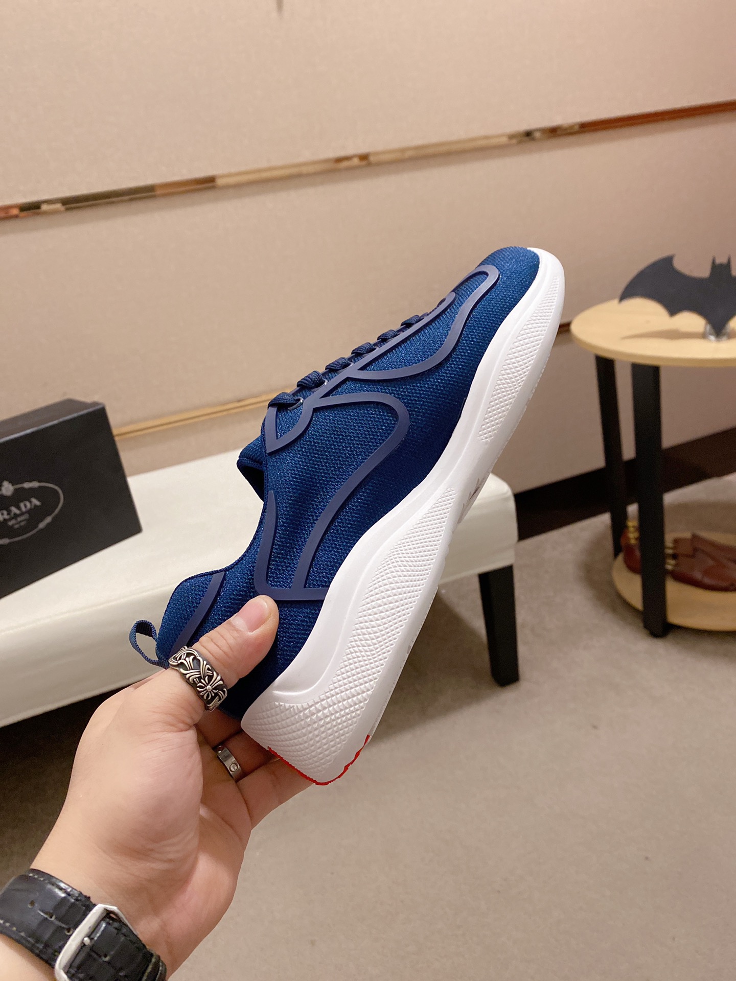 Prada America's Cup sneaker 20 - vstockx