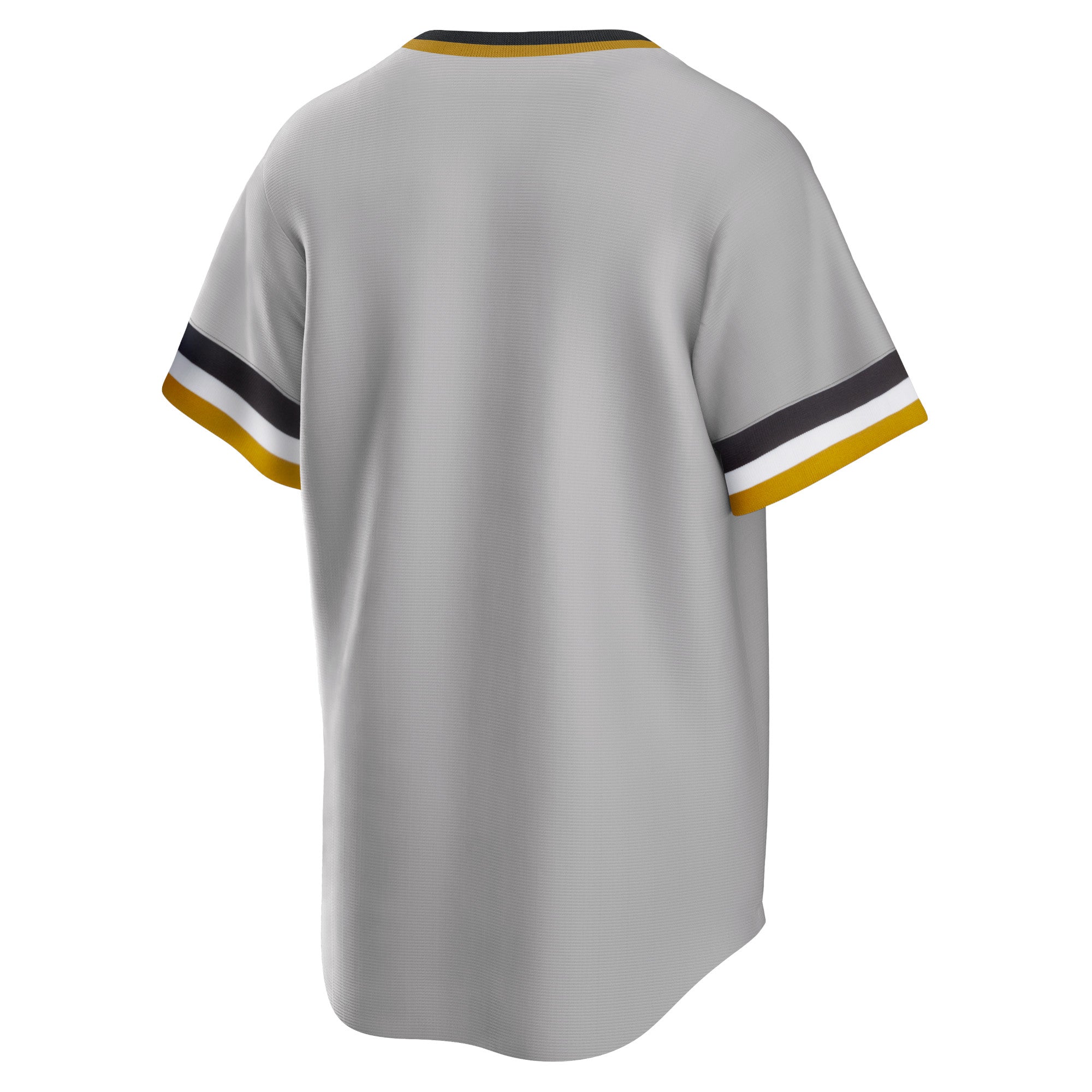 Men's Nike Gray Pittsburgh Pirates Road Cooperstown Collection Team Jersey - vstockx