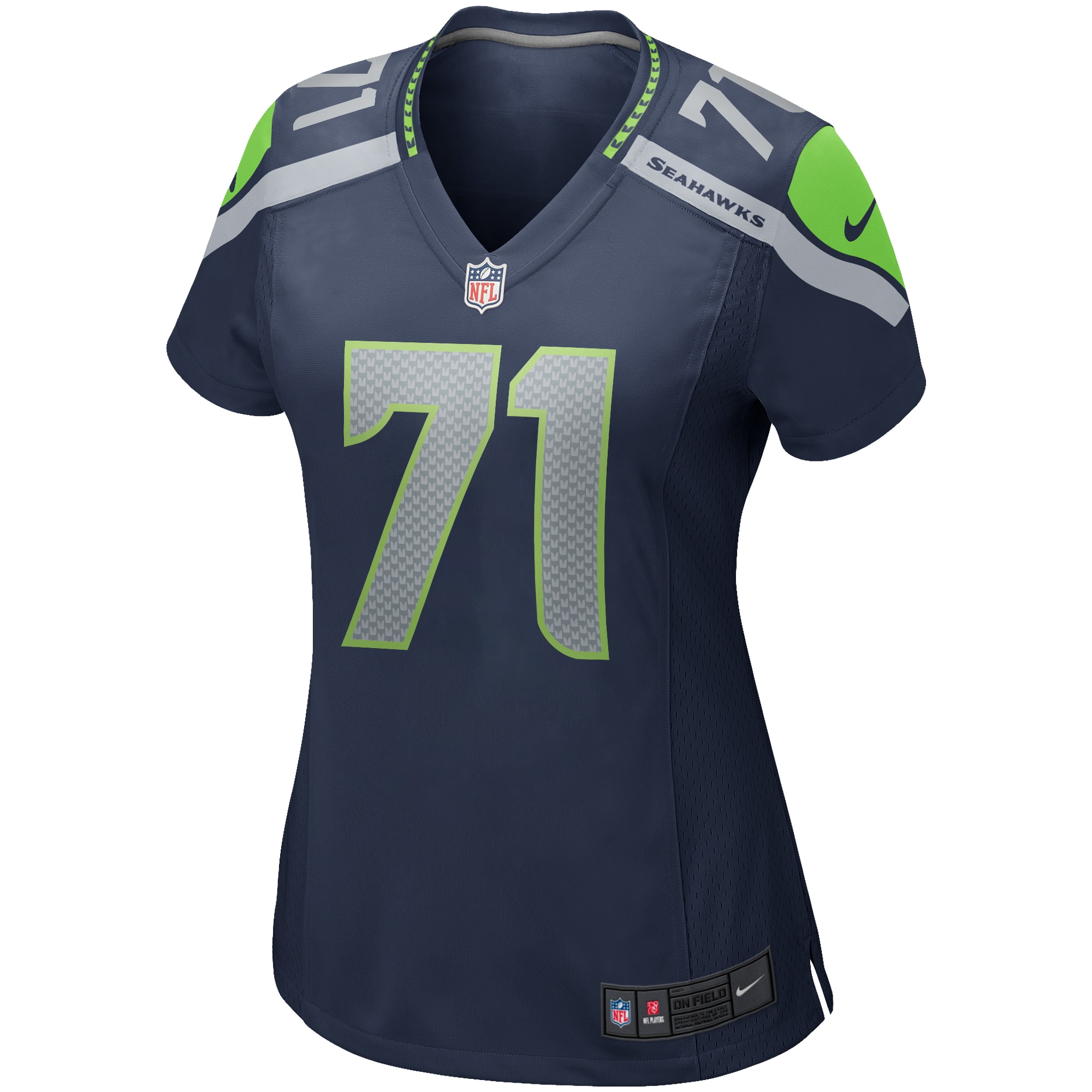 Walter Jones Seattle Seahawks Nike Women's Game Retired Player Jersey - College Navy - vstockx