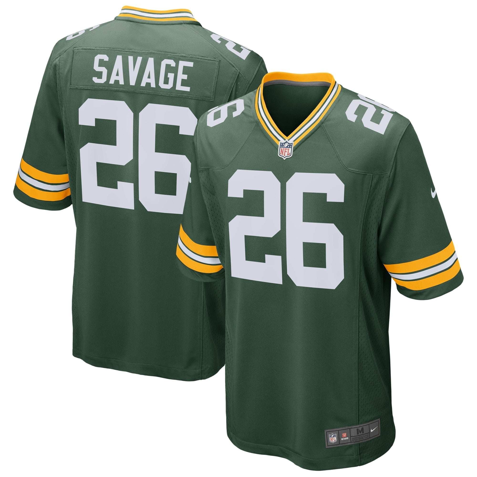 Men's Nike Darnell Savage Green Green Bay Packers Game Jersey - vstockx