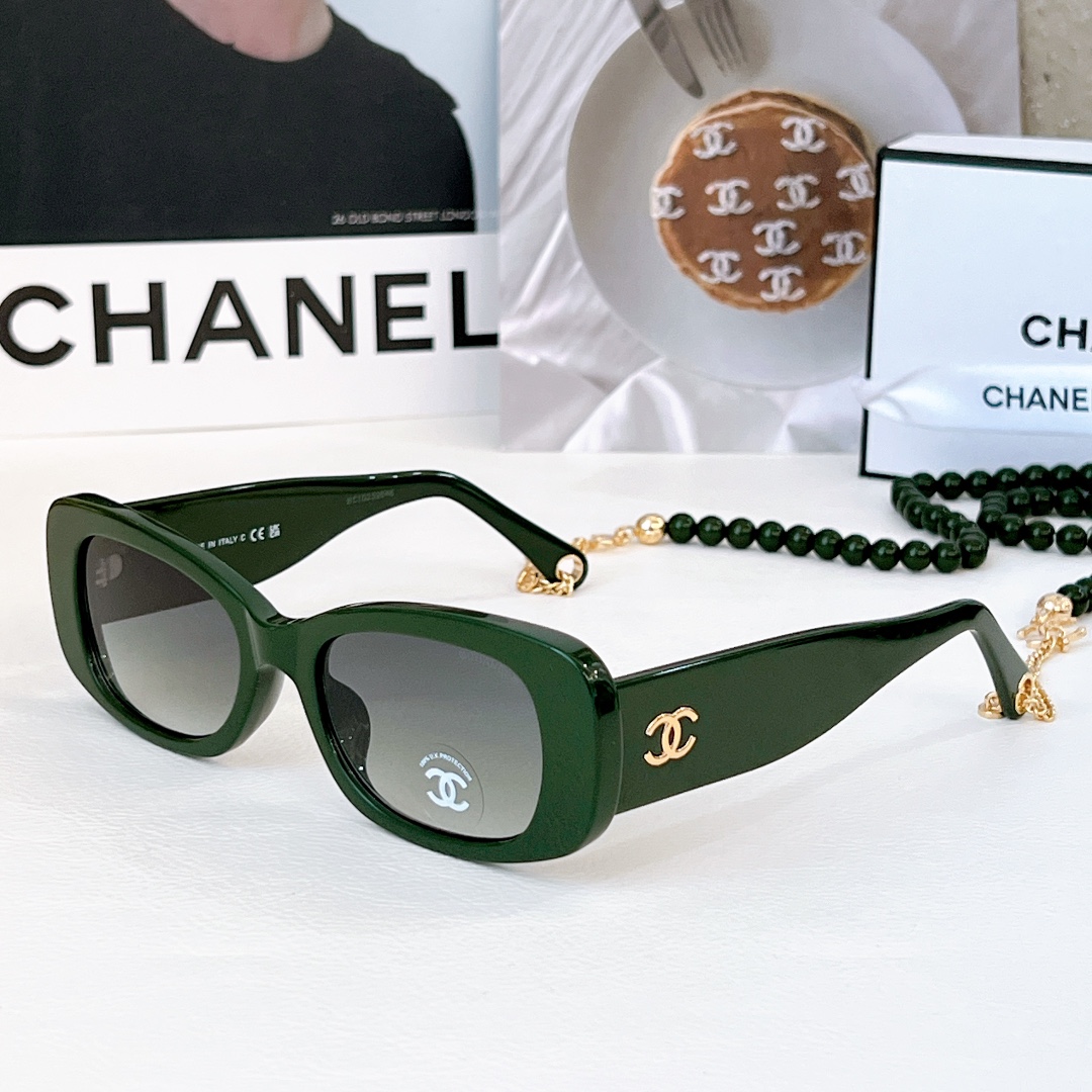 Sunglasses Chanel CH5488 SIZE��52-19-140 - vstockx