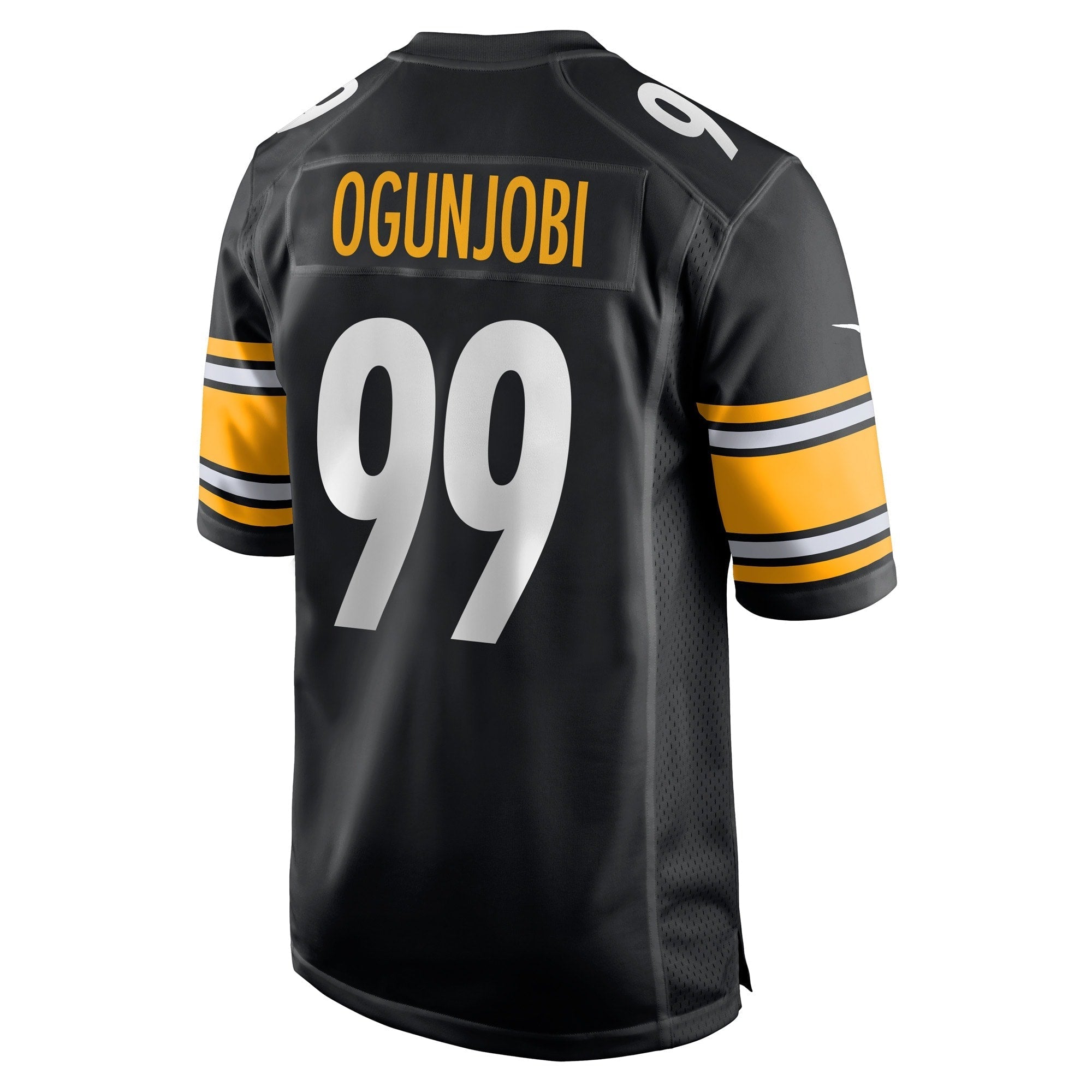 Men's Nike Larry Ogunjobi Black Pittsburgh Steelers Game Player Jersey - vstockx