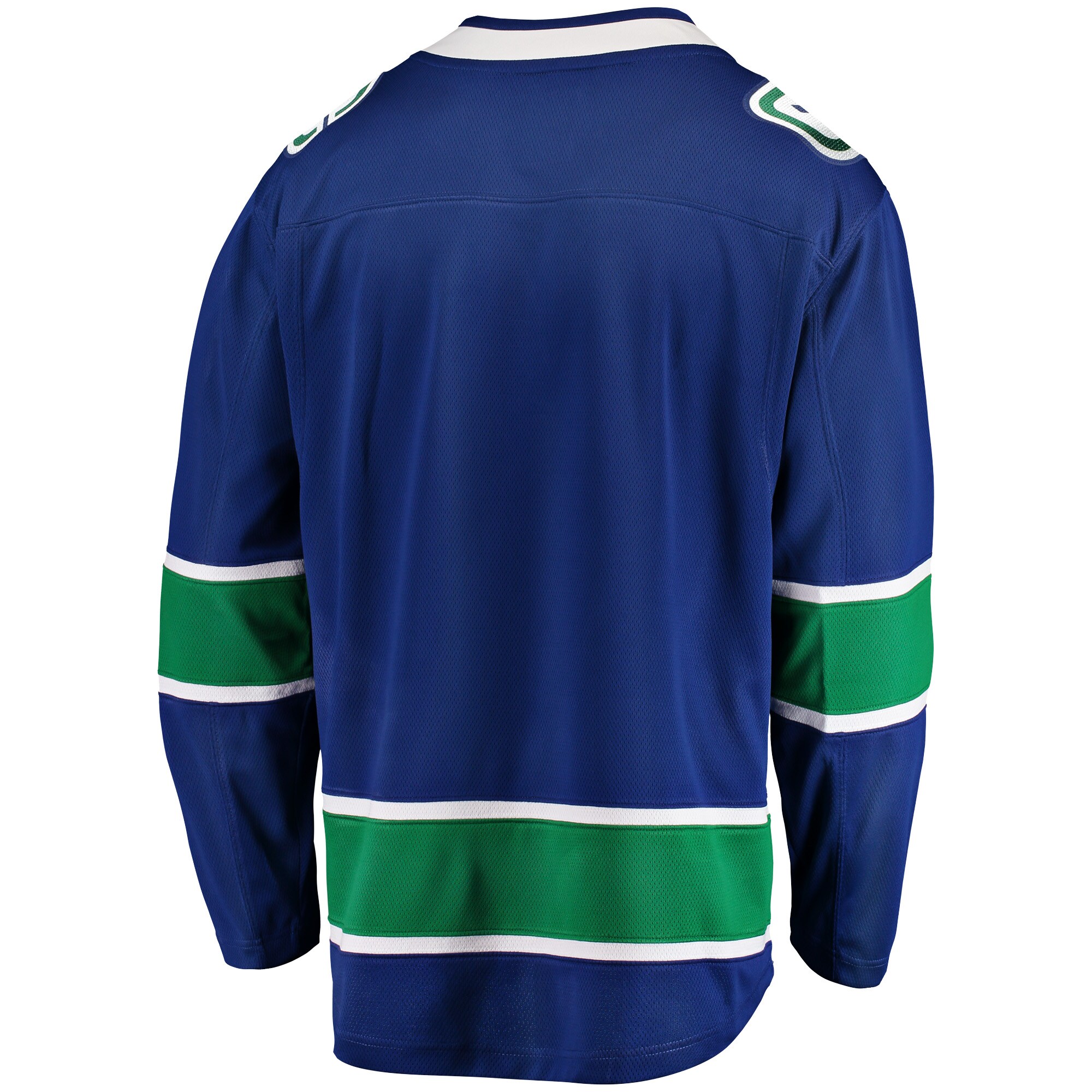 Vancouver Canucks Fanatics Branded Home Team Breakaway Jersey - Blue - vstockx