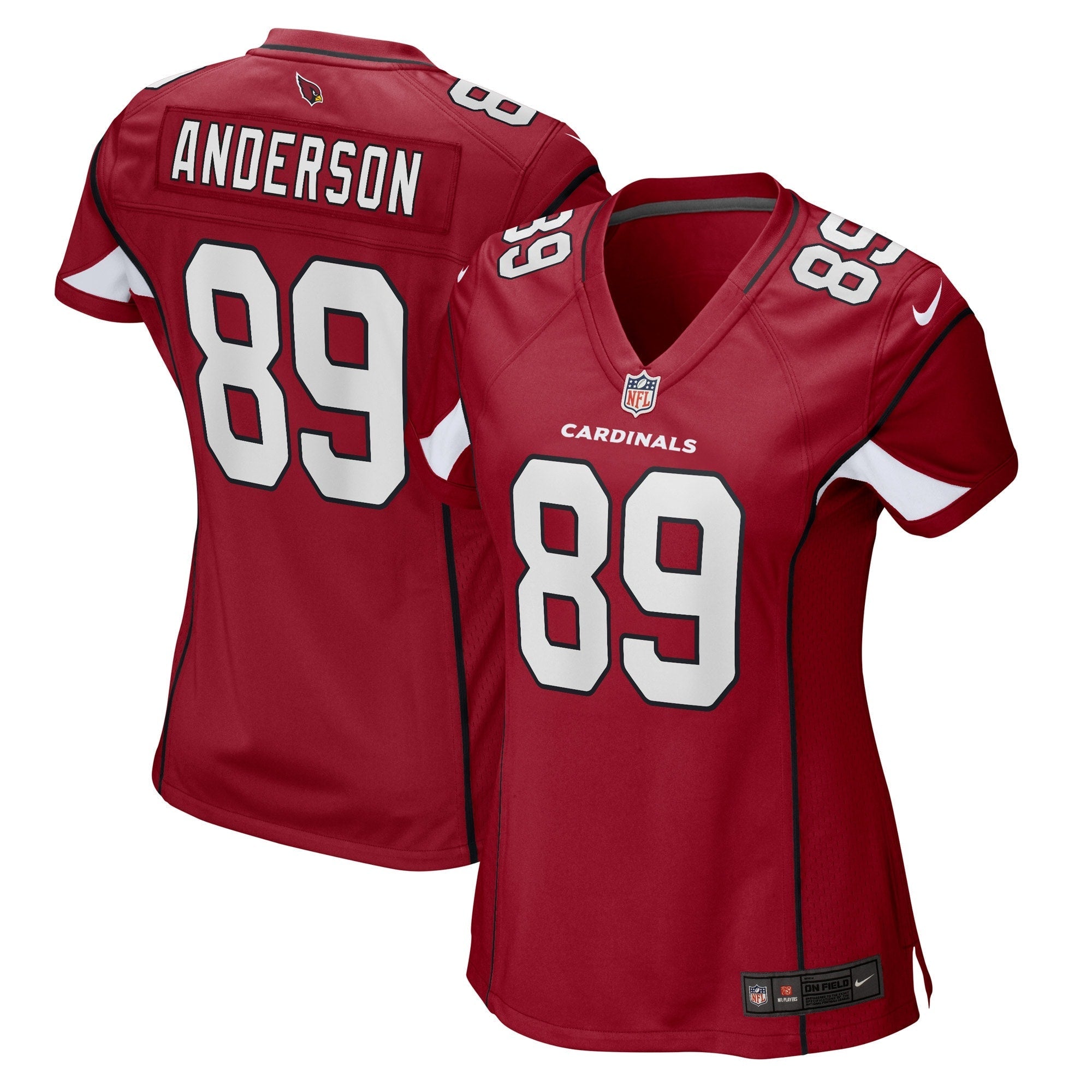 Women's Nike Stephen Anderson Cardinal Arizona Cardinals Game Player Jersey - vstockx