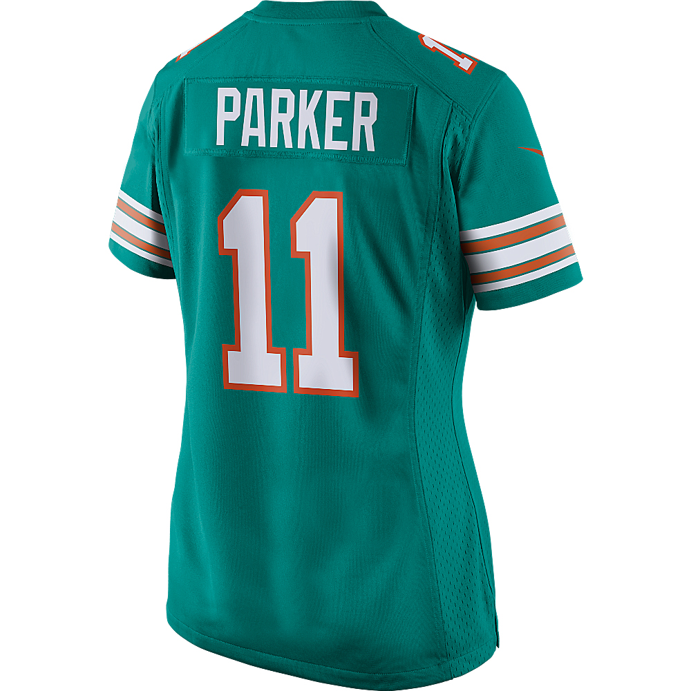 DeVante Parker Miami Dolphins Nike Women's Game Player Jersey - Aqua - vstockx