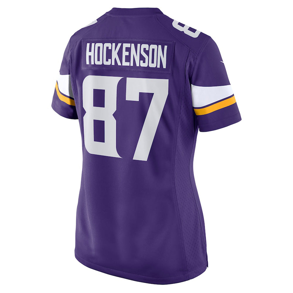 Women's Minnesota Vikings TJ Hockenson Game Jersey - Purple - vstockx