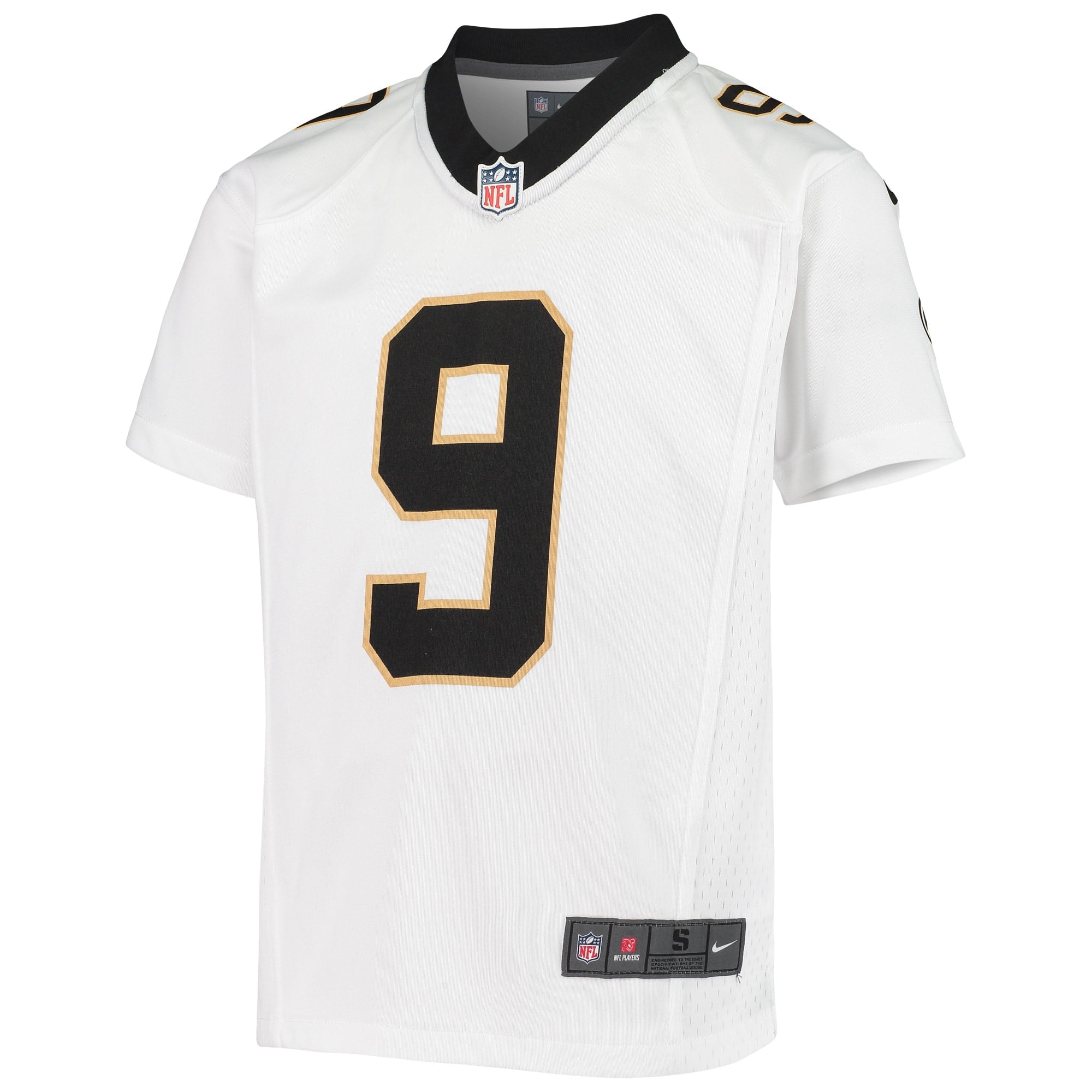 Youth New Orleans Saints Drew Brees Nike White Game Jersey - vstockx