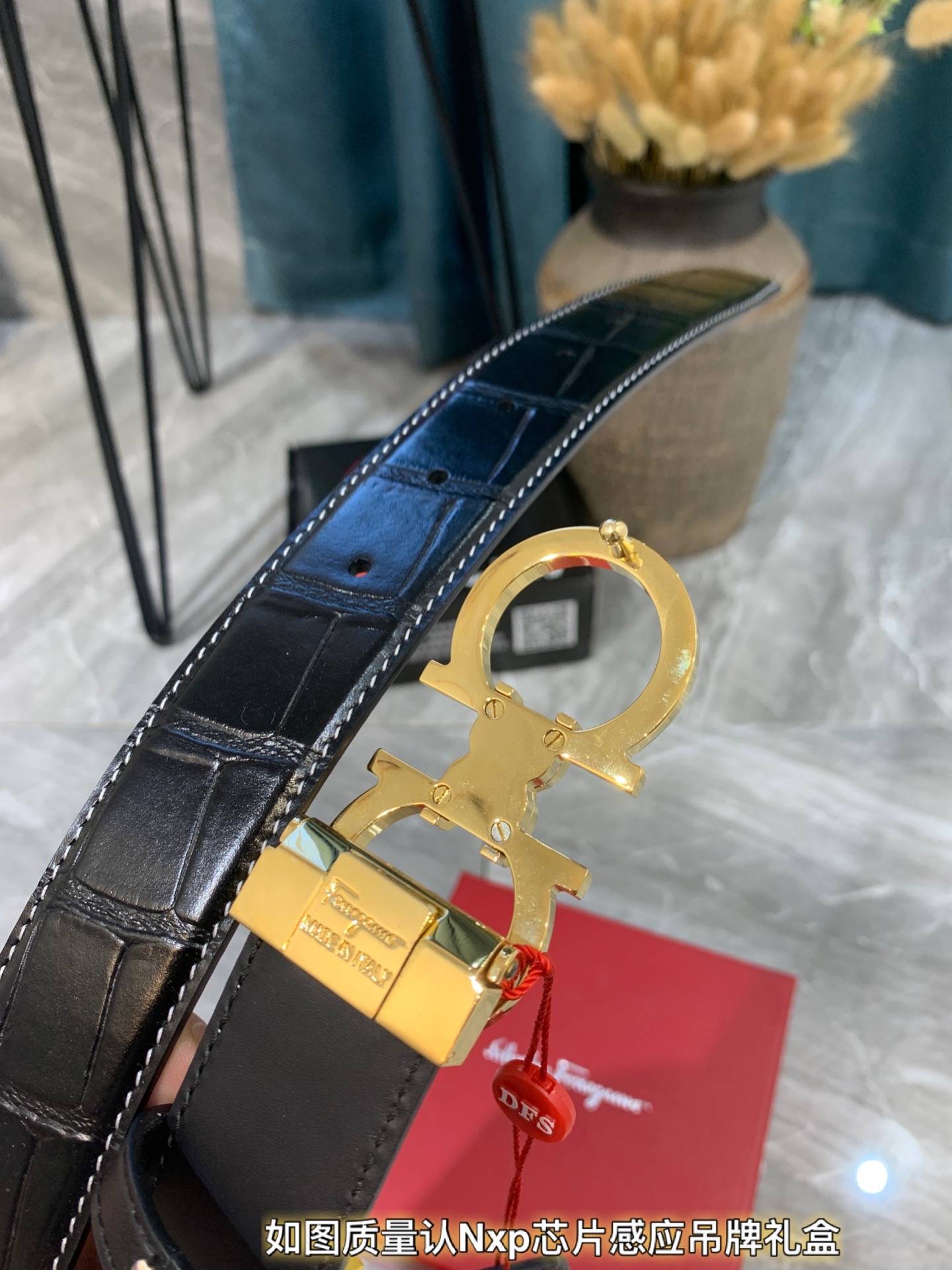 Streetwear Belt Ferragamo 319378 size:3.5cm - vstockx