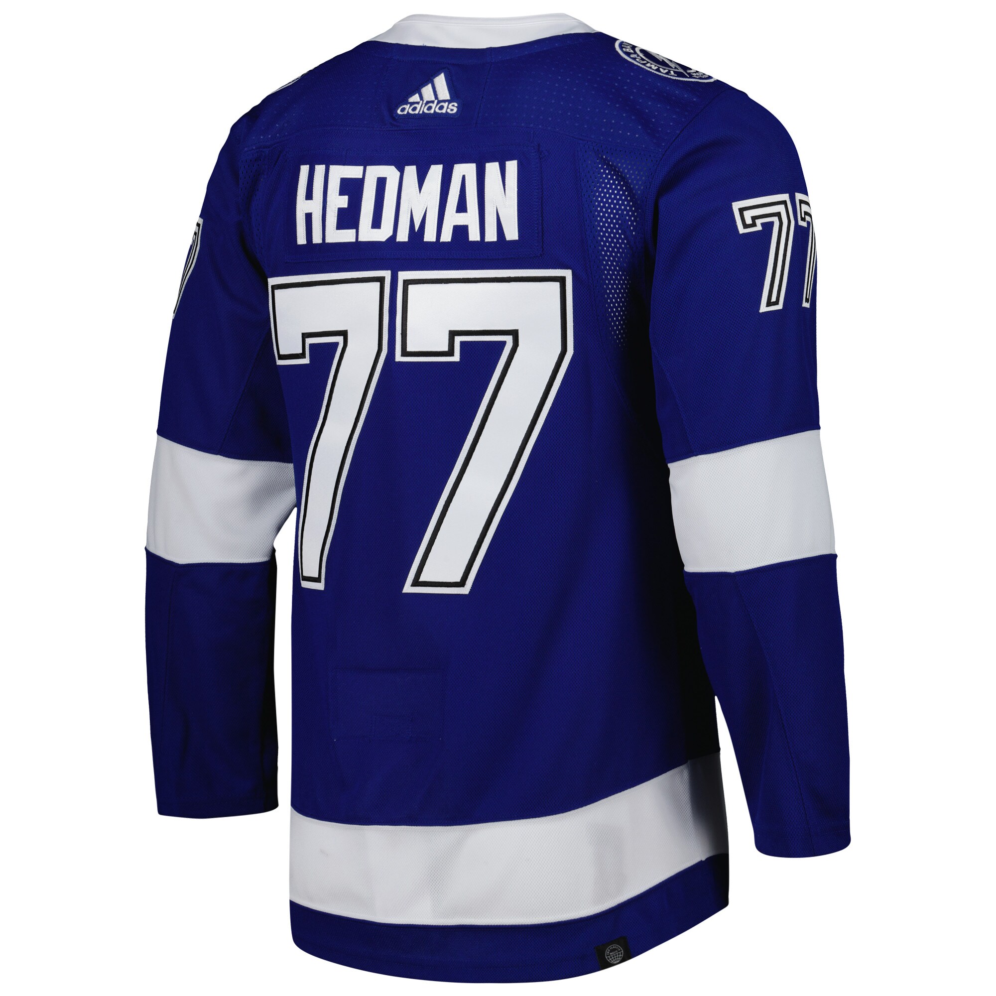 Victor Hedman Tampa Bay Lightning adidas Primegreen Authentic Pro Player Jersey - Blue - vstockx