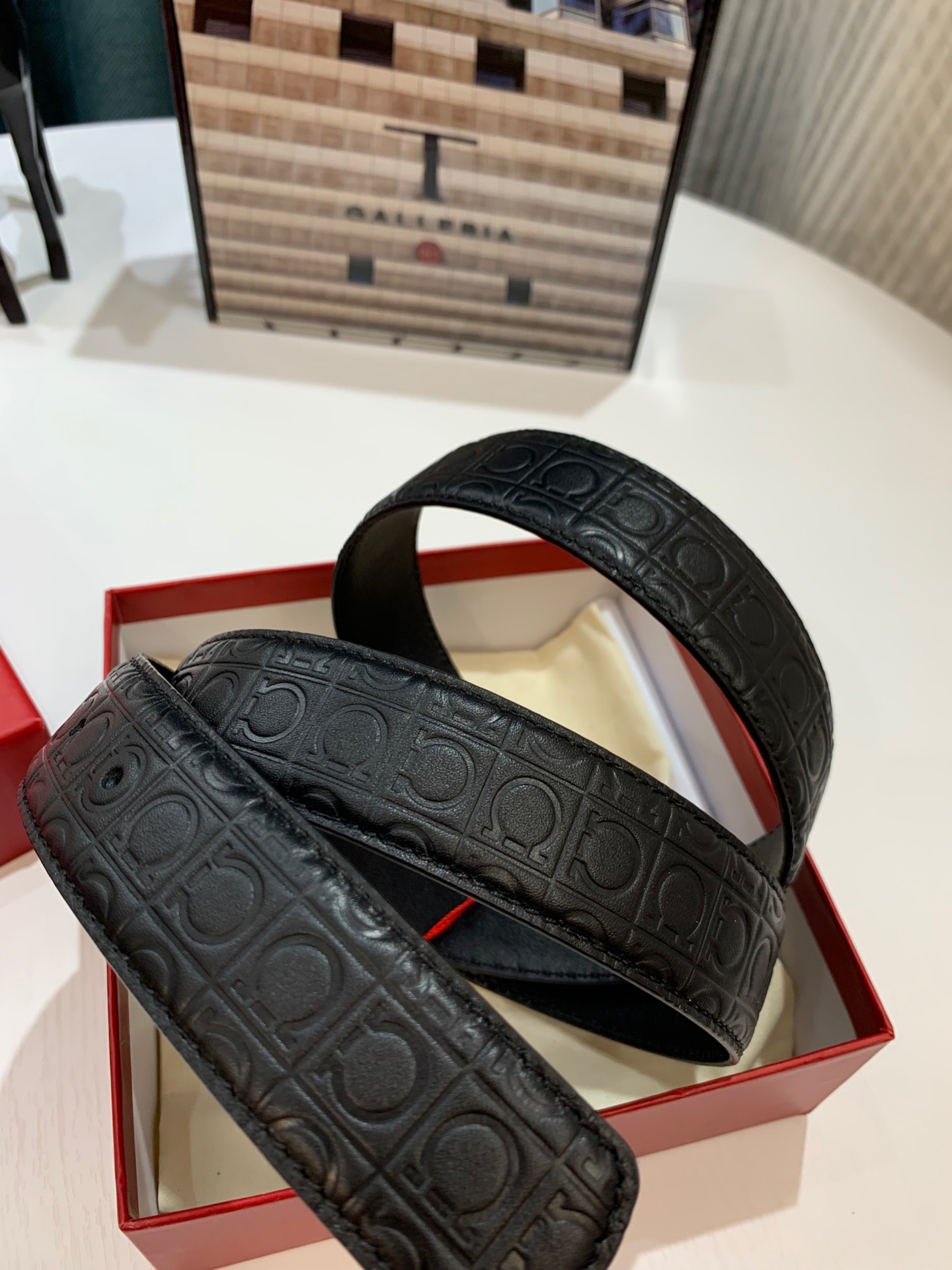 Streetwear Belt Ferragamo 319179 size:3.5cm - vstockx