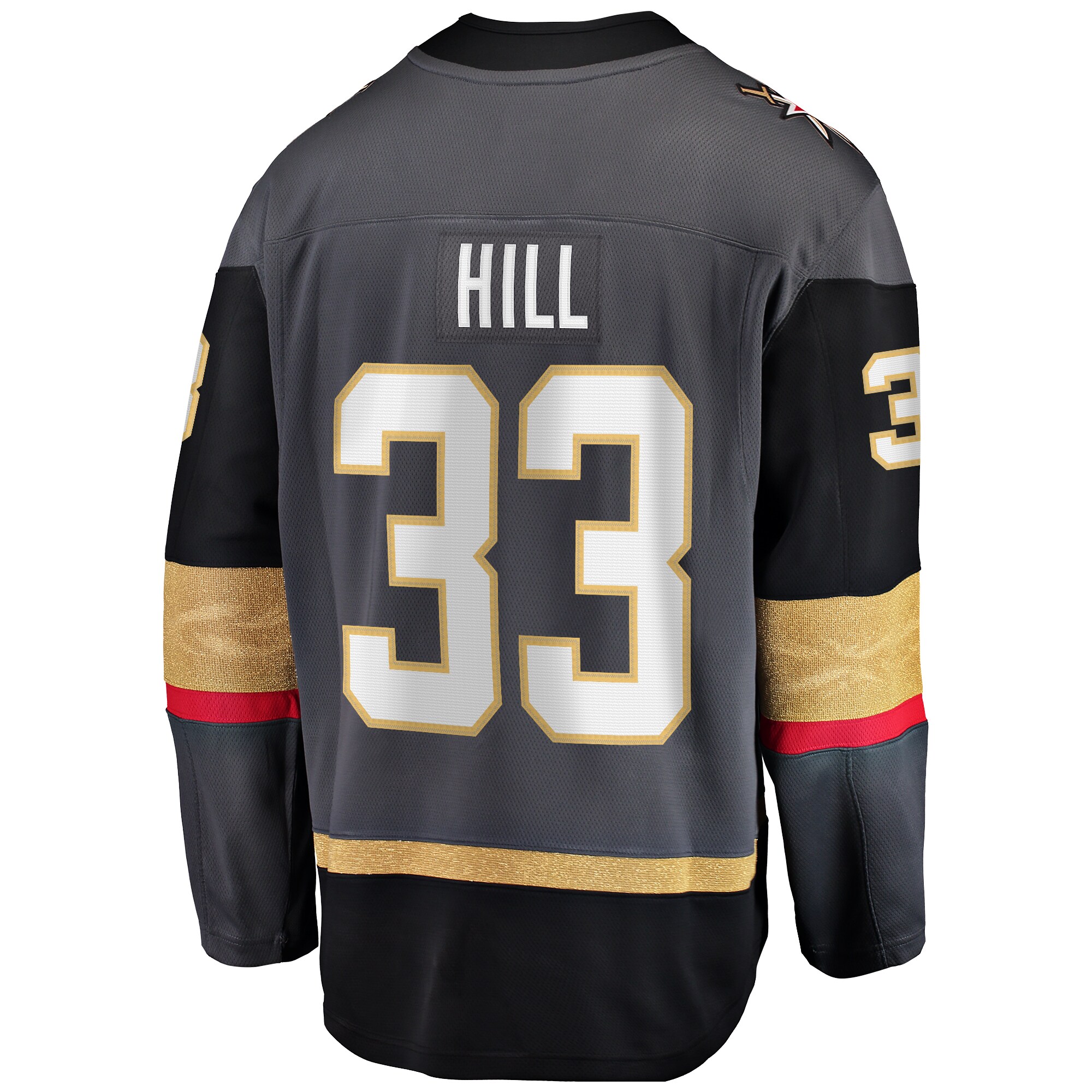 Adin Hill Vegas Golden Knights Fanatics Branded Alternate Breakaway Jersey - Gray - vstockx