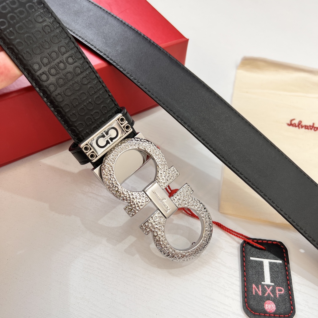 Streetwear Belt Ferragamo 319661 size:3.5cm - vstockx