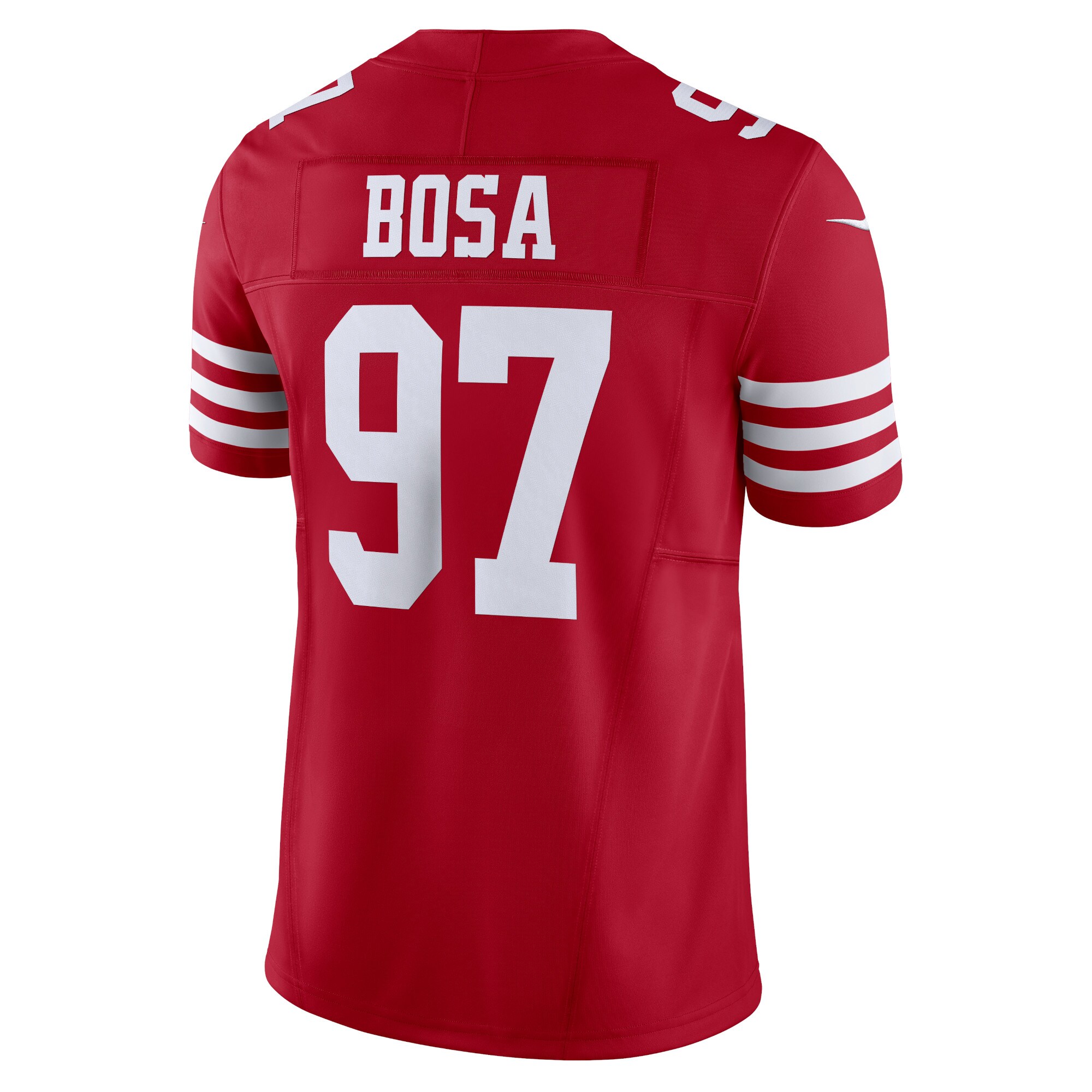 Nick Bosa San Francisco 49ers Nike Vapor F.U.S.E. Limited Jersey - Scarlet - vstockx