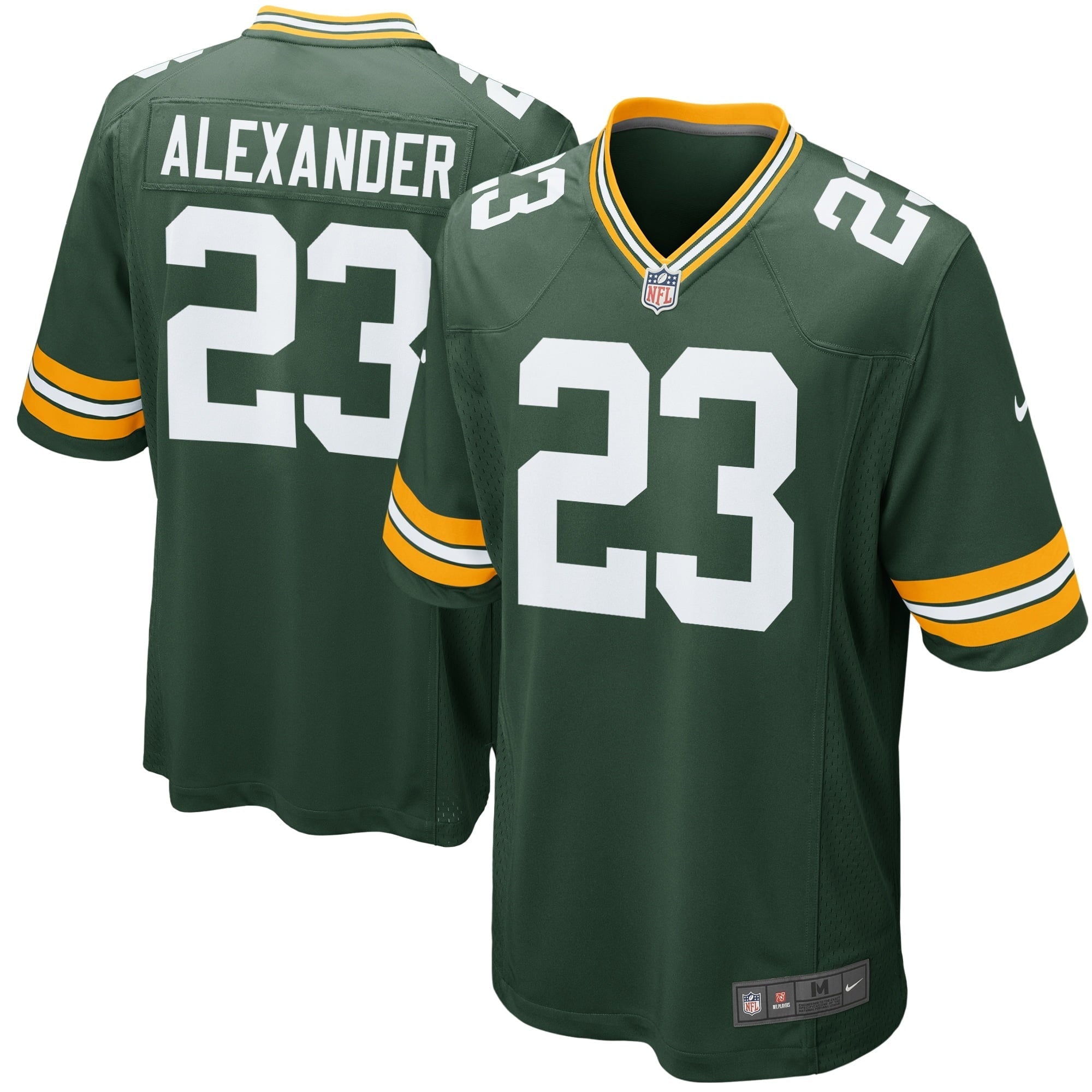 Men's Nike Jaire Alexander Green Green Bay Packers Game Player Jersey - vstockx
