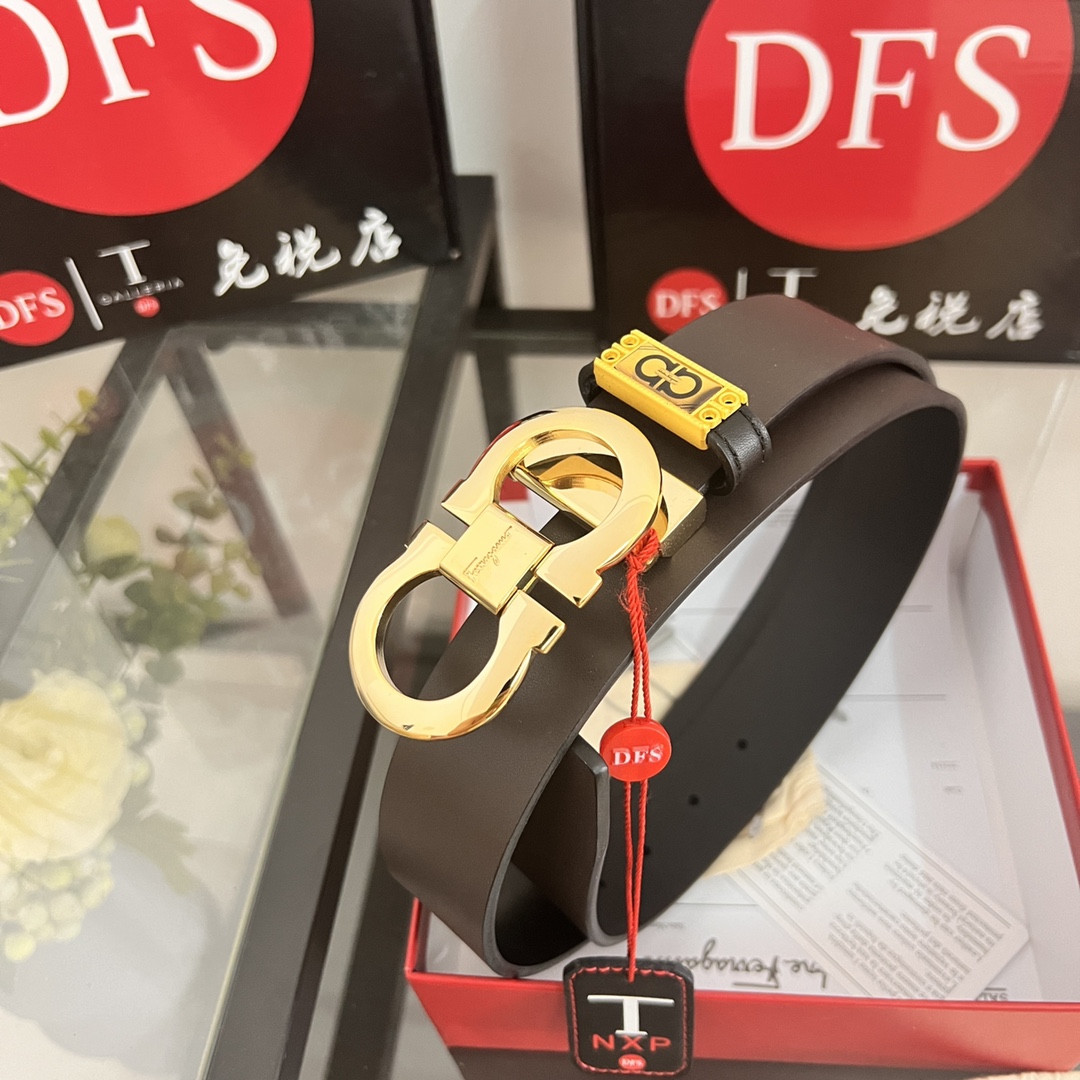 Streetwear Belt Ferragamo 320271 size:3.5cm - vstockx