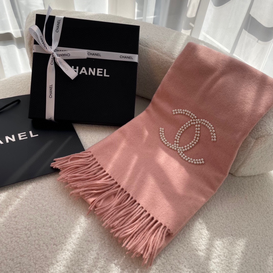 Streetwear Scarf CHANEL 329012 SIZE:70*200cm - vstockx
