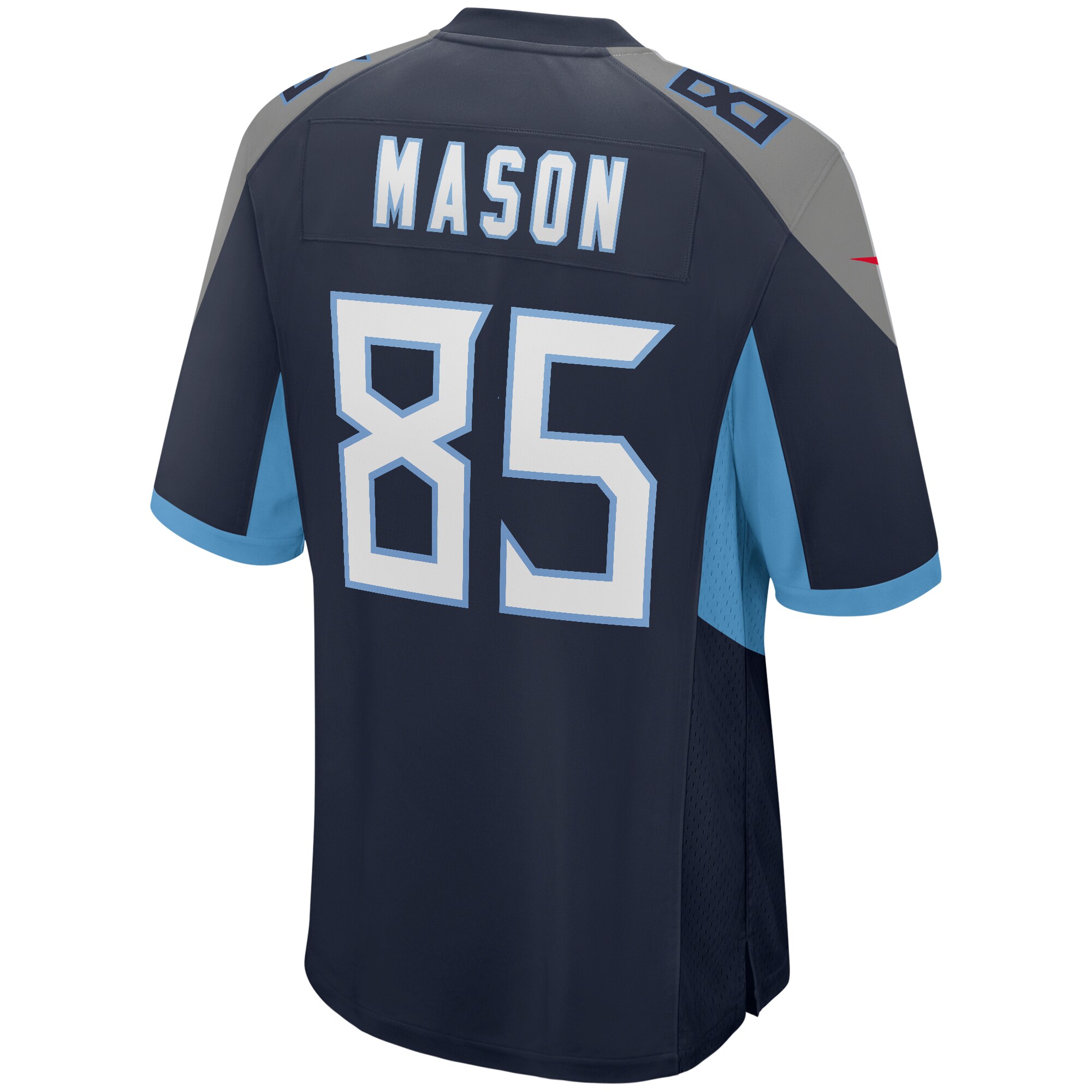 Derrick Mason Tennessee Titans Nike Game Retired Player Jersey - Navy - vstockx