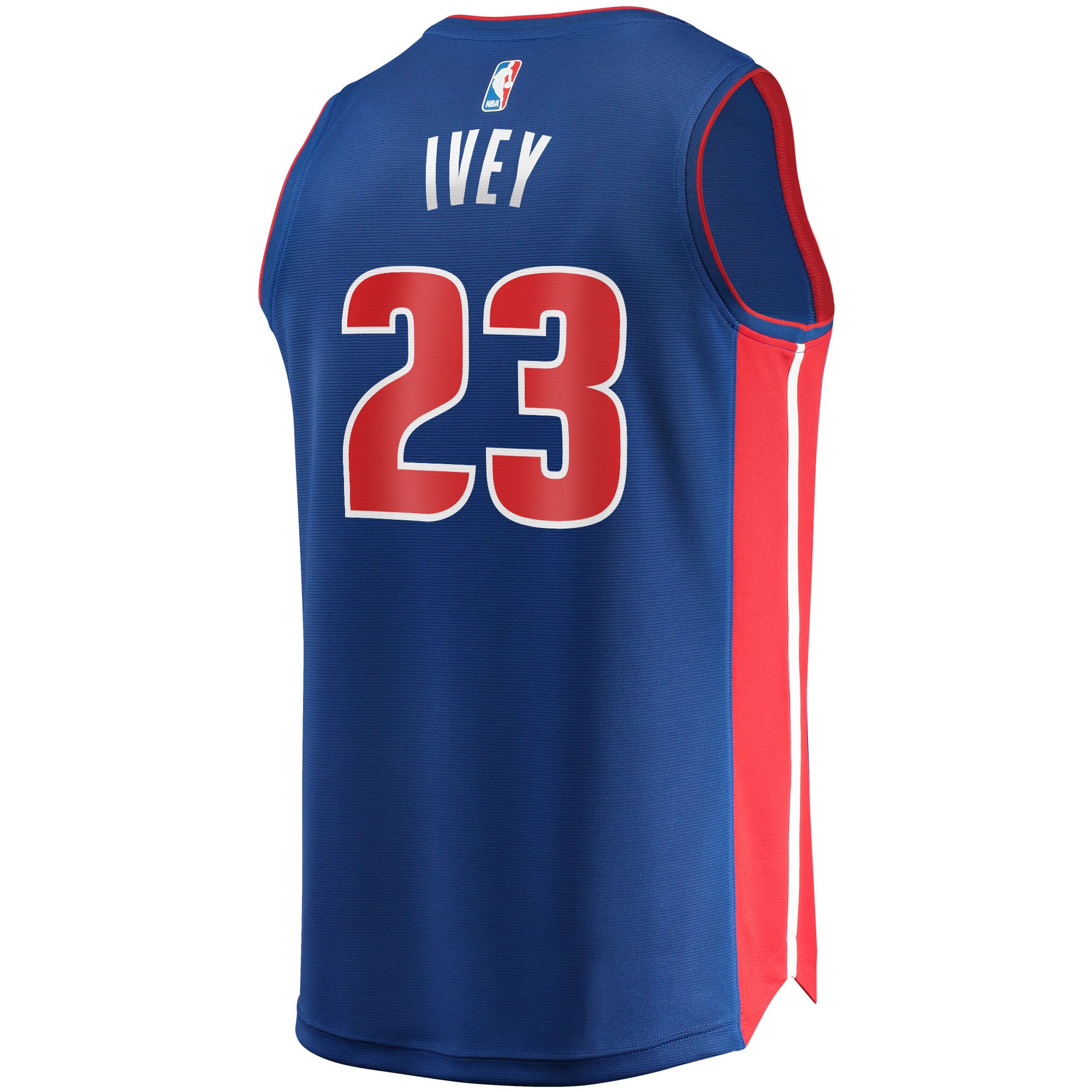 Jaden Ivey Detroit Pistons Fanatics Branded 2022 NBA Draft First Round Pick Fast Break Replica Player Jersey - Icon Edition - Blue - vstockx