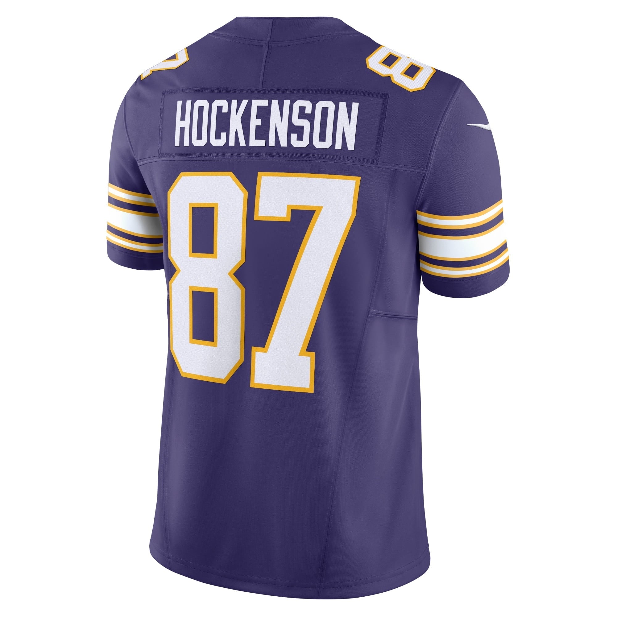 Men's Nike T.J. Hockenson Purple Minnesota Vikings Classic Vapor F.U.S.E. Limited Jersey - vstockx