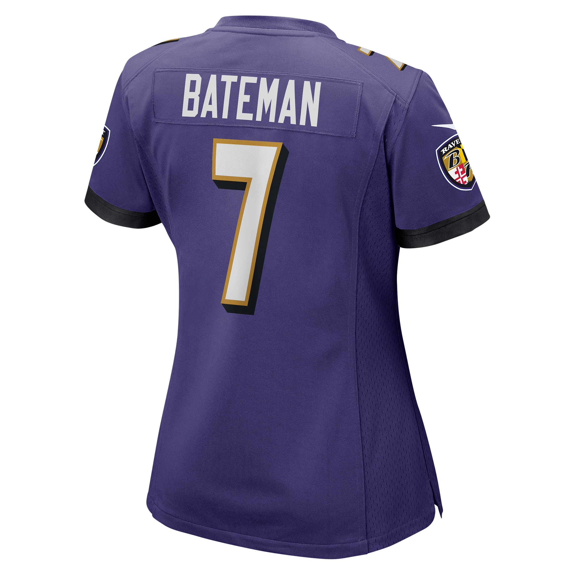 Rashod Bateman Baltimore Ravens Nike Women's Game Jersey - Purple - vstockx