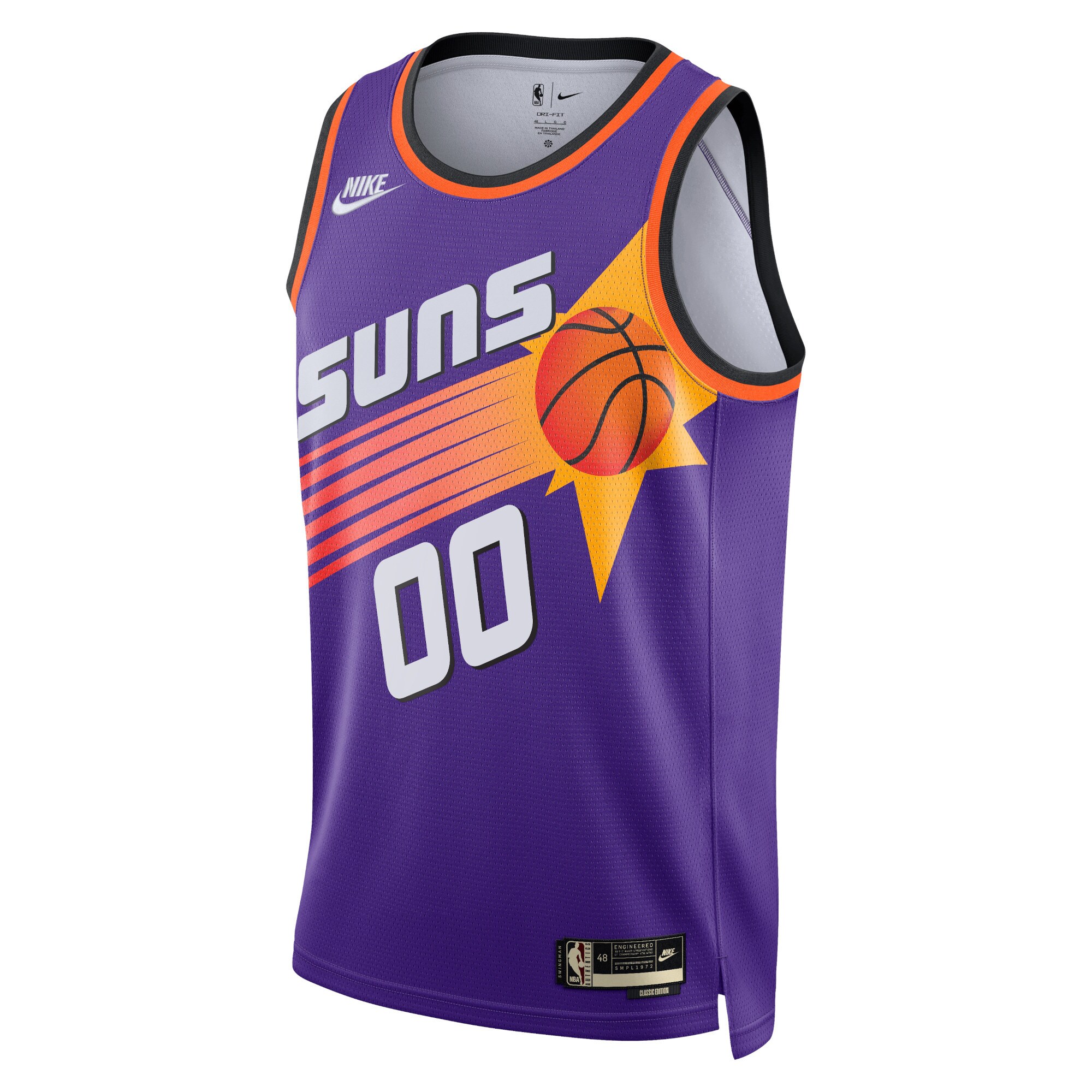 Phoenix Suns Nike Unisex 2022/23 Custom Swingman Jersey - Classic Edition - Purple - vstockx