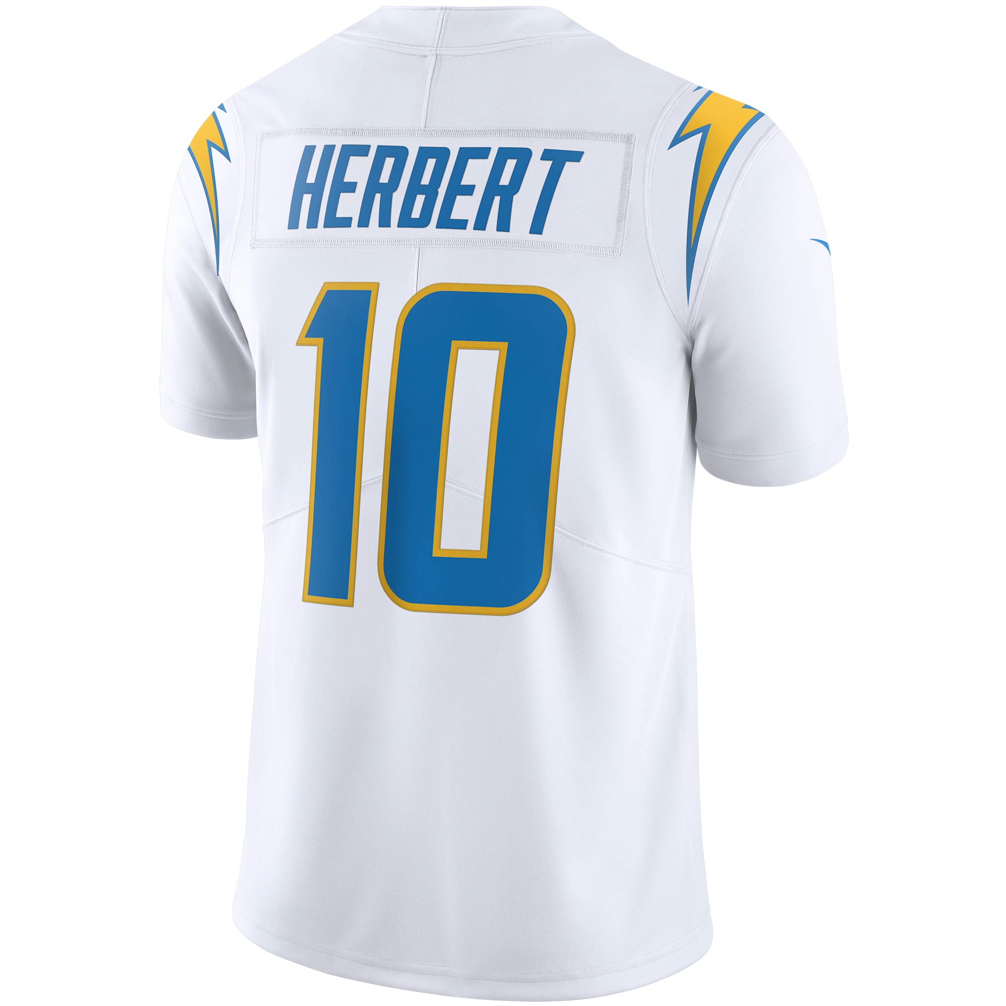 Justin Herbert Los Angeles Chargers Nike Vapor Limited Jersey - White - vstockx