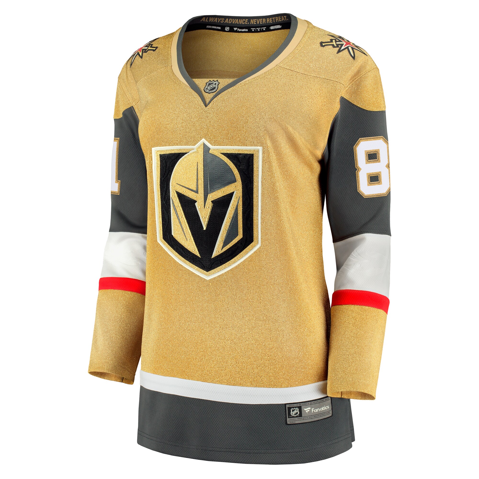 Jonathan Marchessault Vegas Golden Knights Women's Fanatics Branded Home Breakaway Jersey - Gold - vstockx