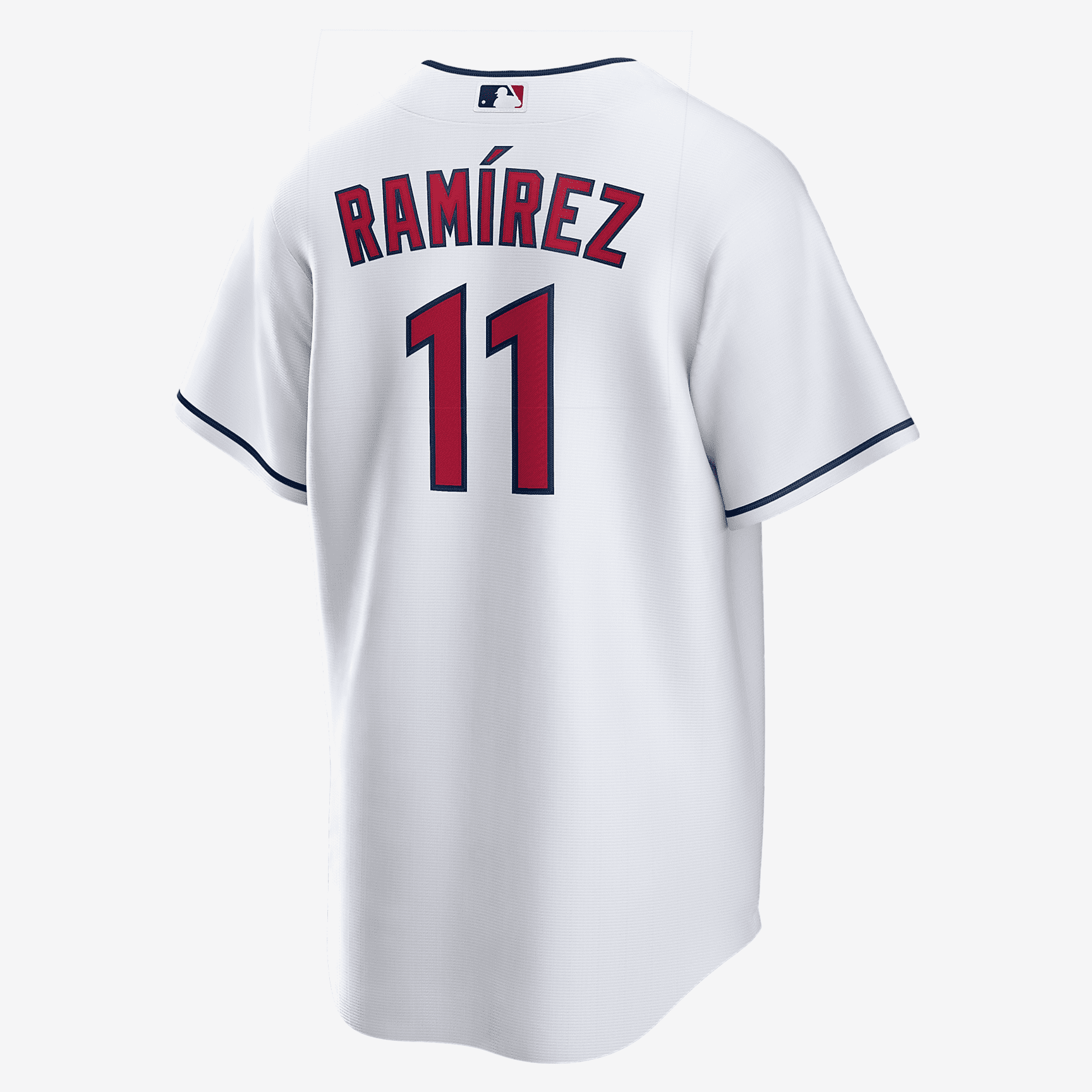 MLB Cleveland Guardians (Jose Ramirez) Men's Replica Baseball Jersey - White - vstockx