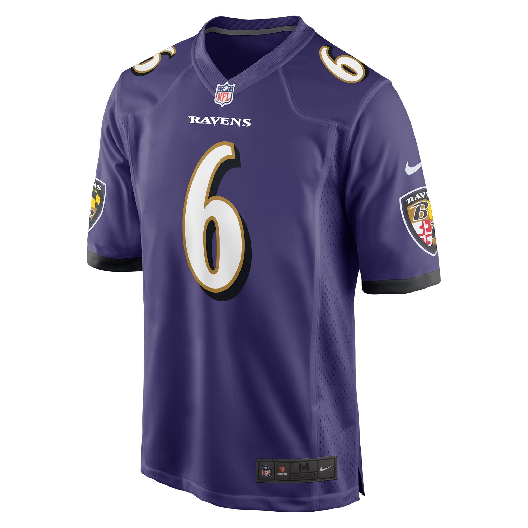 Men's Nike Patrick Queen Purple Baltimore Ravens Game Player Jersey - vstockx